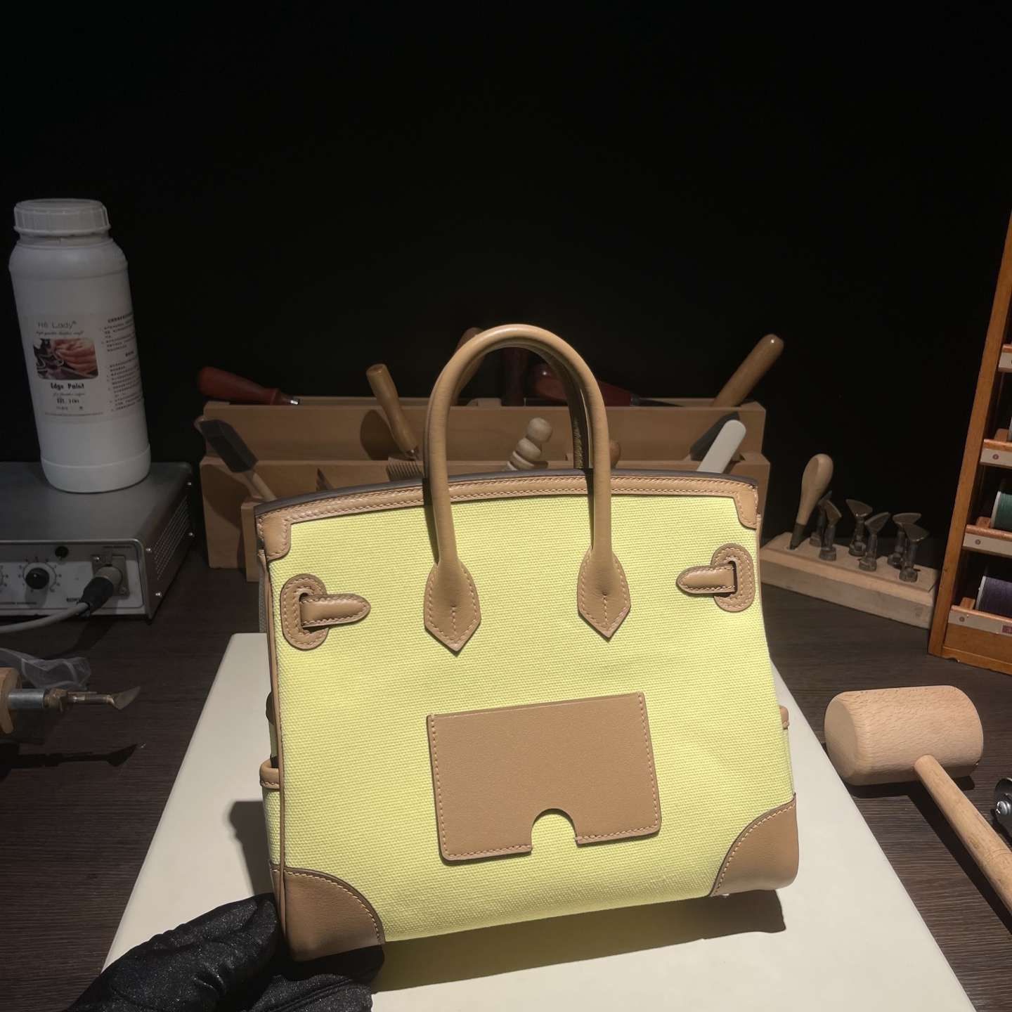 🐎新品
Birkin Cargo 帆布铂金包 25cm 原厂进口Swift皮拼帆布【柠檬黄🍋】银扣 通勤休闲包 男女通用款
限量版 专柜同步 全手工蜜蜡线缝制 纯钢五金 现货