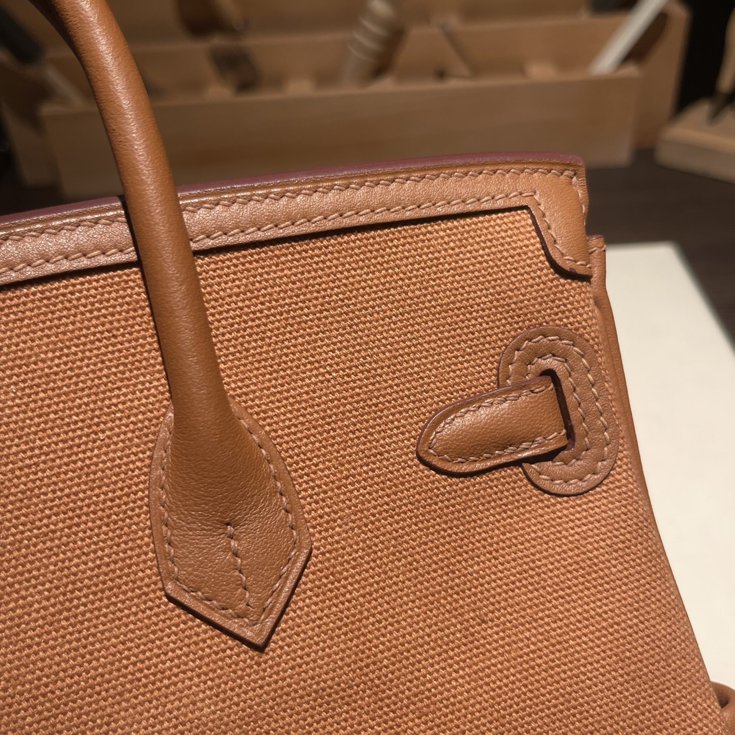 🐎新品
Birkin Cargo 帆布铂金包 25cm 原厂进口Swift皮拼帆布【金棕】银扣 通勤休闲包 男女通用款
限量版 专柜同步 全手工蜜蜡线缝制 纯钢五金 现货