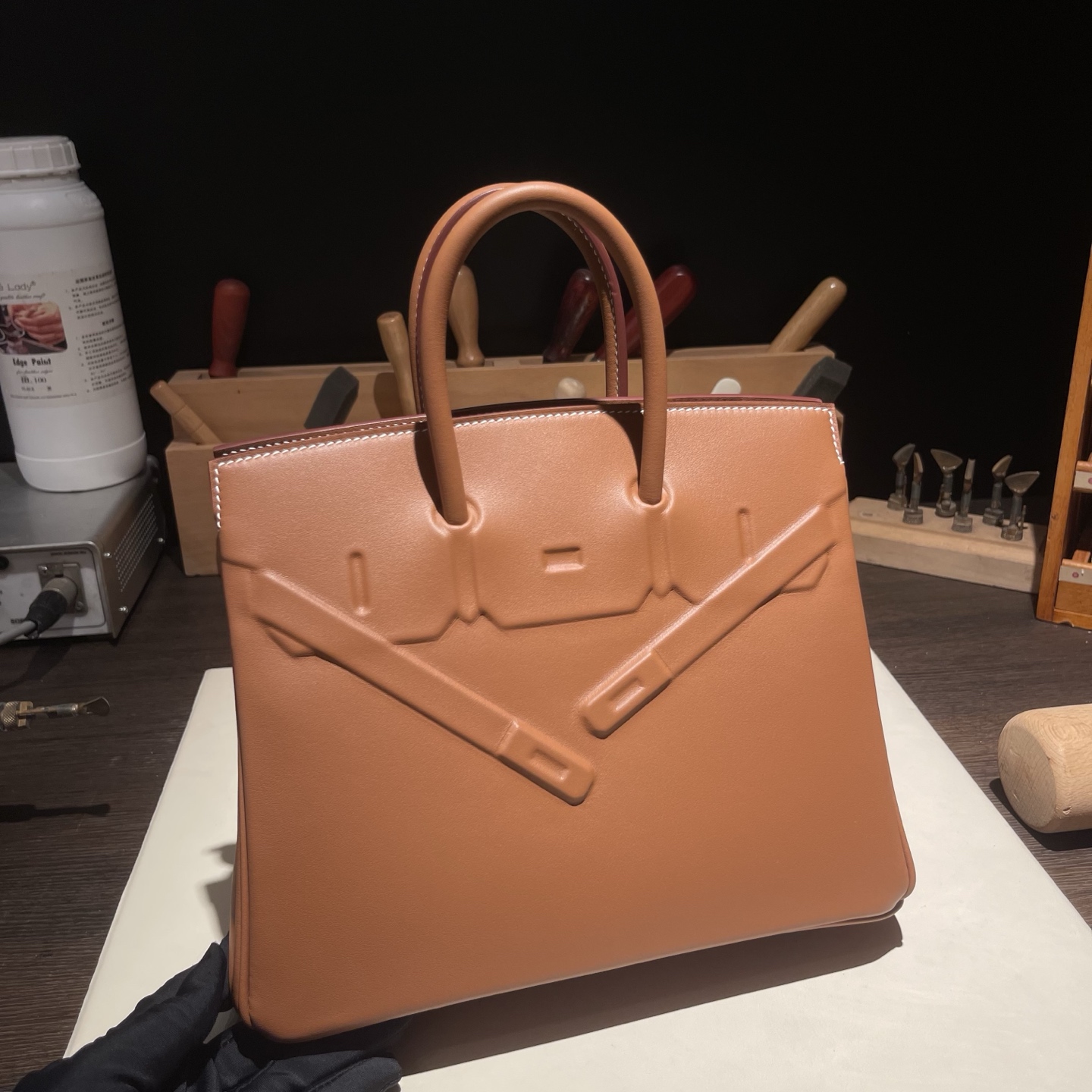 NO:699268,New product custom order Birkin Shadow 25cm original imported Swift leather [golden brown] silver buckle limited edition counter synchronization fully handmade beeswax thread sewing top craftsmanship high-end customization, Hermes, hermes, stuart weitzman, Hermes,19860909新品 客订 Birkin Shadow 幻影铂金包 25cm 原厂进口Swift皮【金棕】银扣 限量版 专柜同步 全手工蜜蜡线缝制 顶级工艺 高端定制,爱马仕,hermes,stuart weitzman,Hermes,,Bag