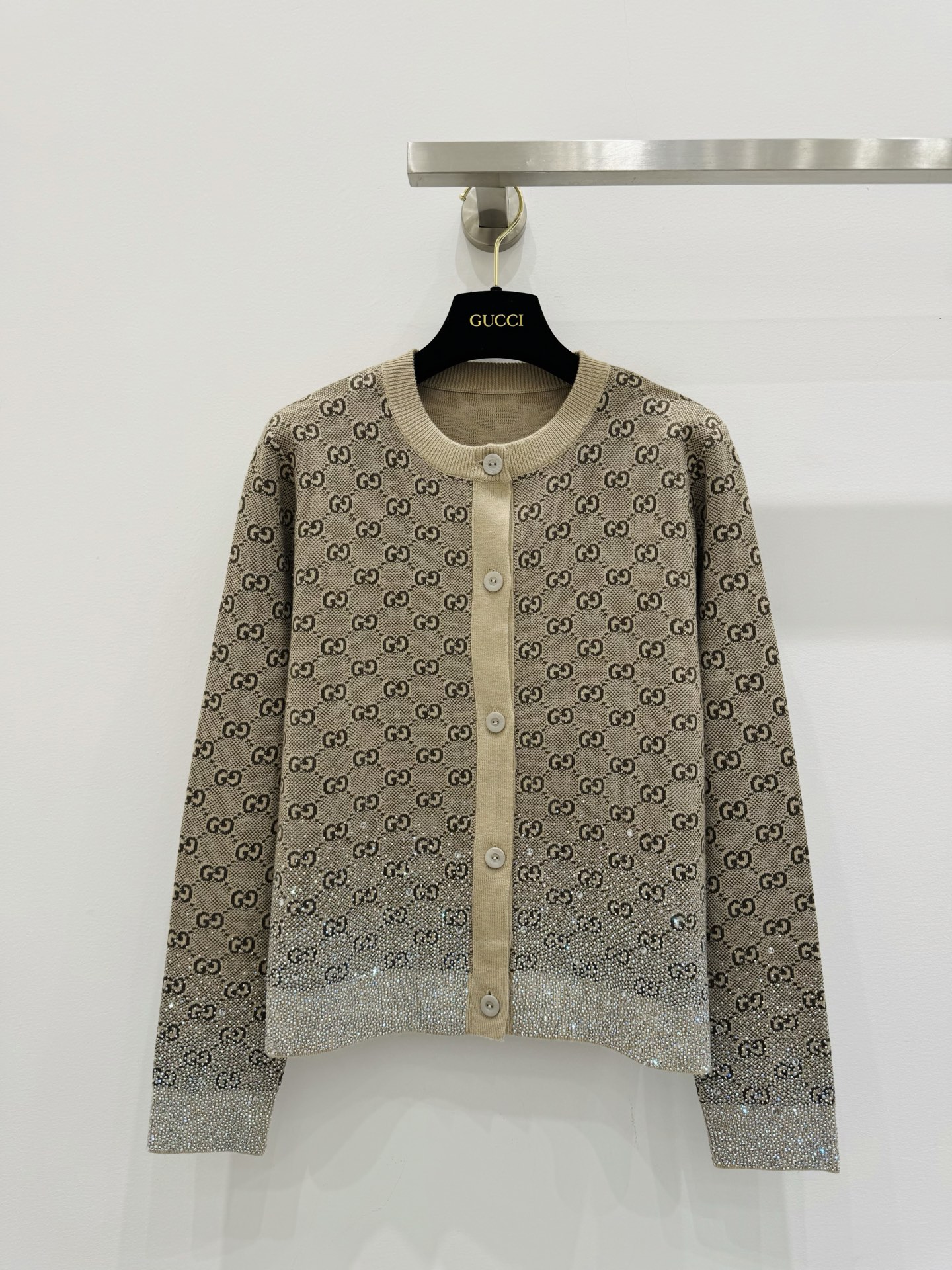 NO:315229,Gucc* Heavy Industry Color Diamond Cardigan!  One color three, gucci alexander wang19860909Gucc*重工彩钻开衫！一色三,,gucci,alexander wang,Women's clothing