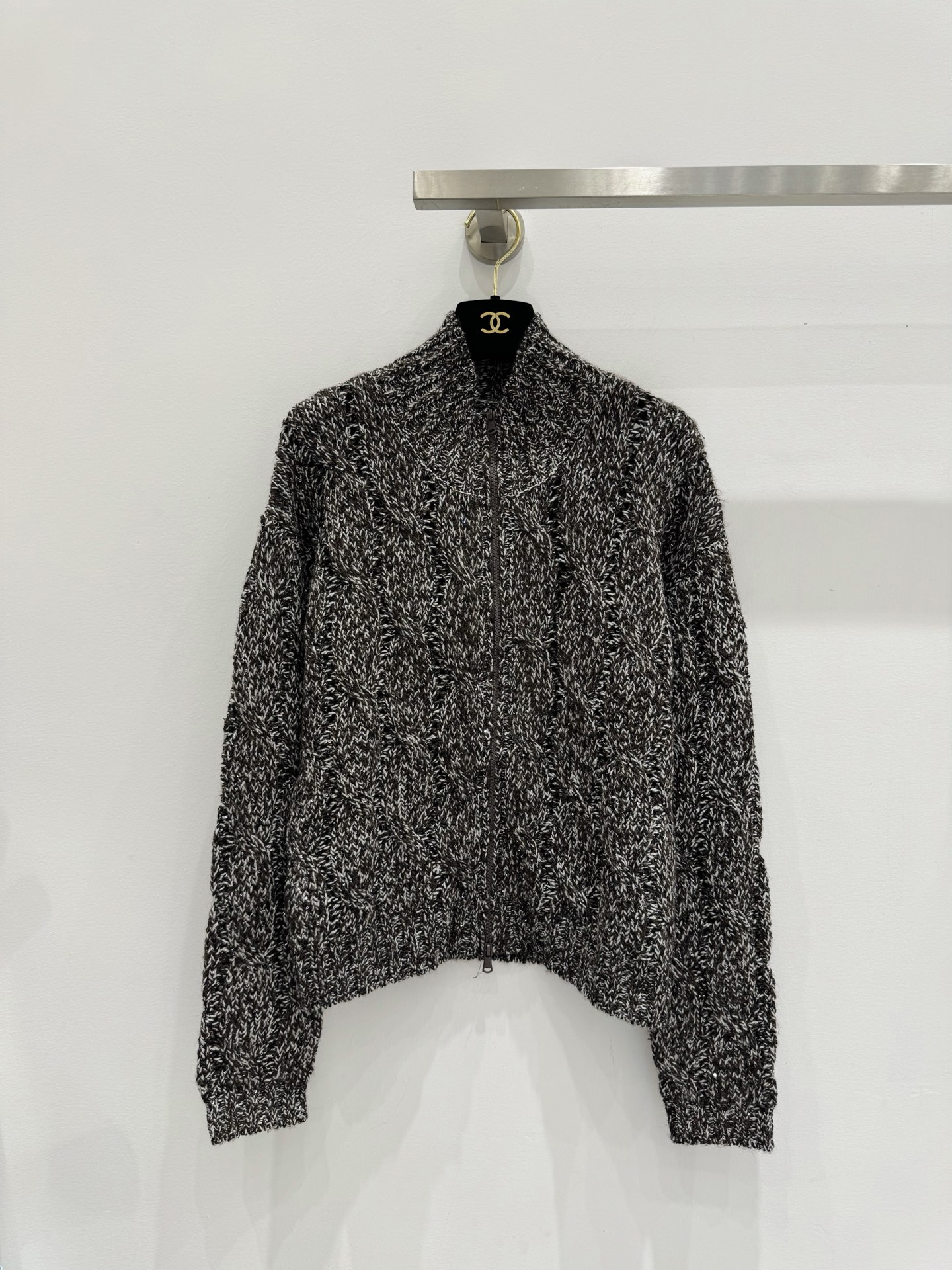NO:569601,BC sequin hollow cardigan!  2 colors/SML,,alexander wang19860909BC珠片镂空开衫！2色/SML,,alexander wang,Women's clothing