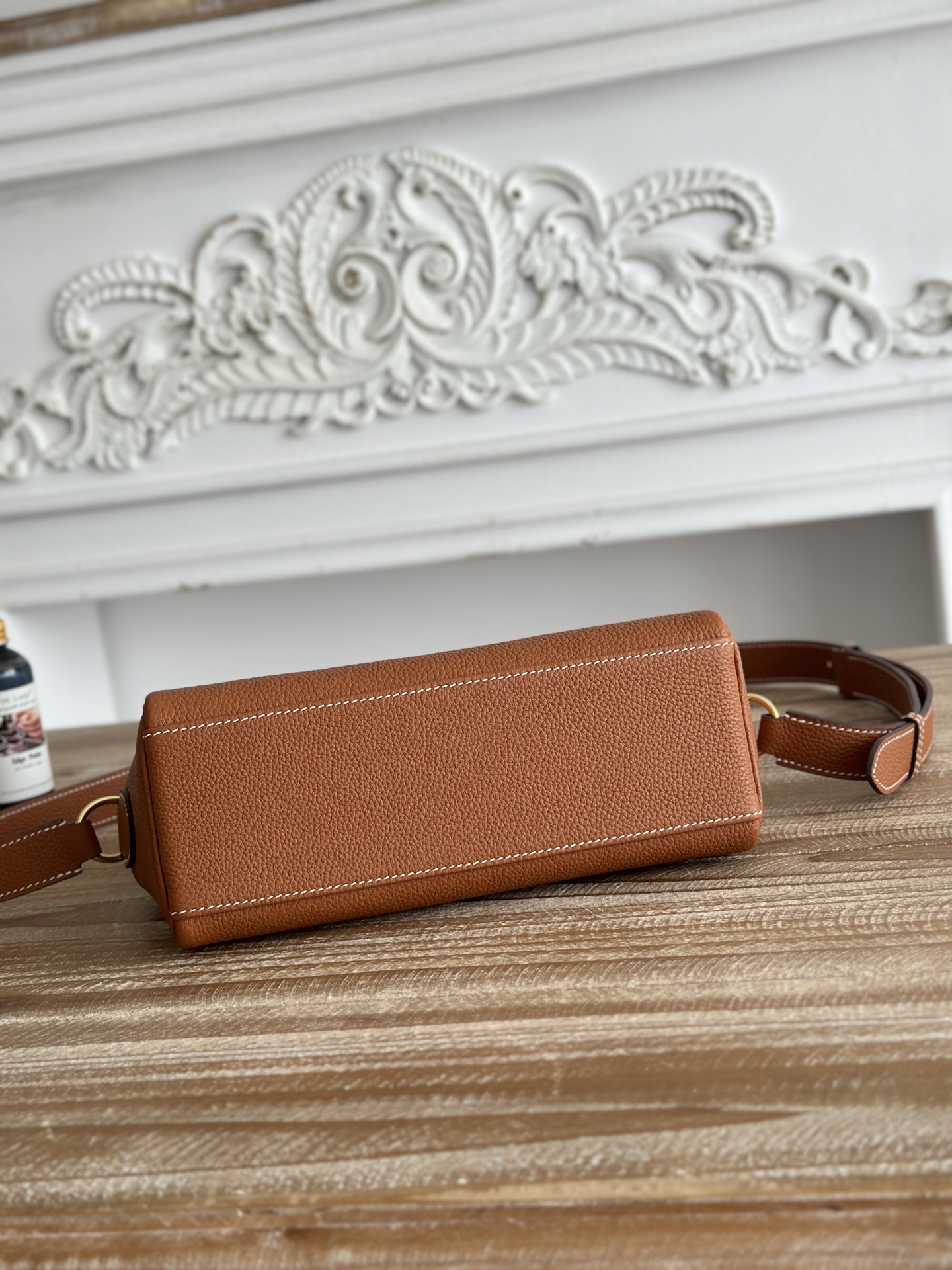 Hermes Kelly Messenger Brown Togo crossbody everyday