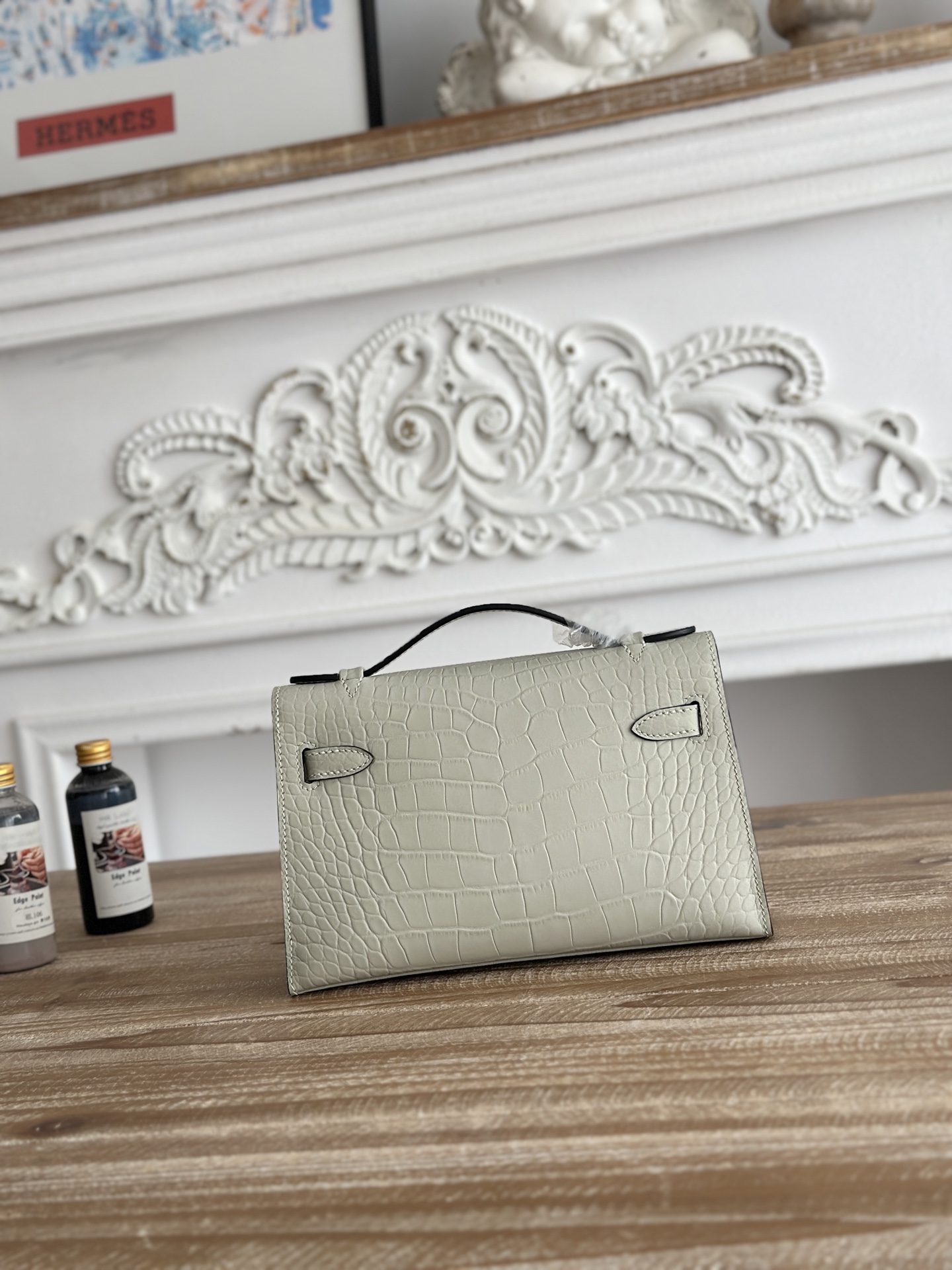 Hermès Kelly Mini Bag Glacier Gray Alligator Leather Silver Hardware 3 i1744389301635 9336 0 2