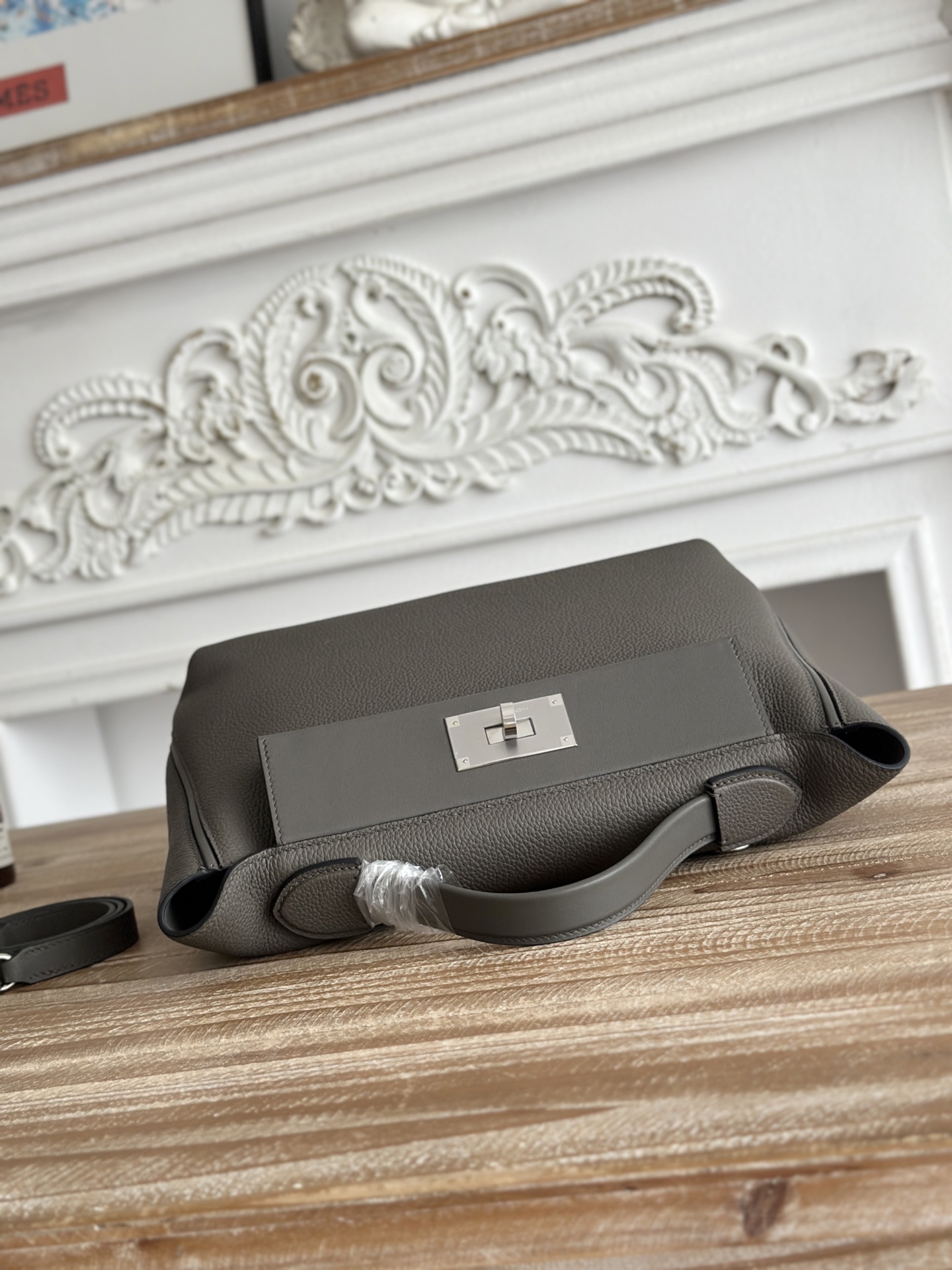 Hermes 24 Etoupe shoulder everyday