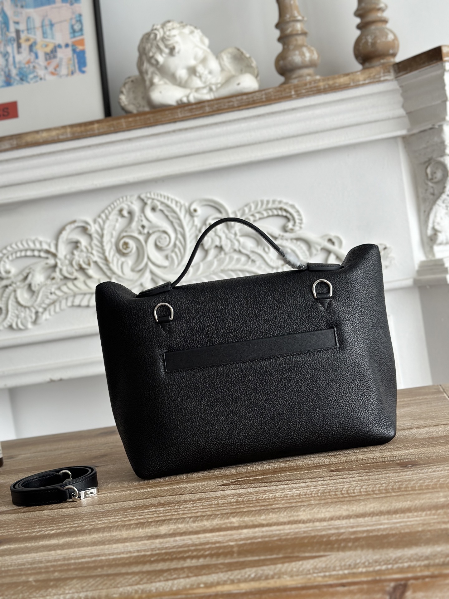 Hermes 24 Black shoulder everyday