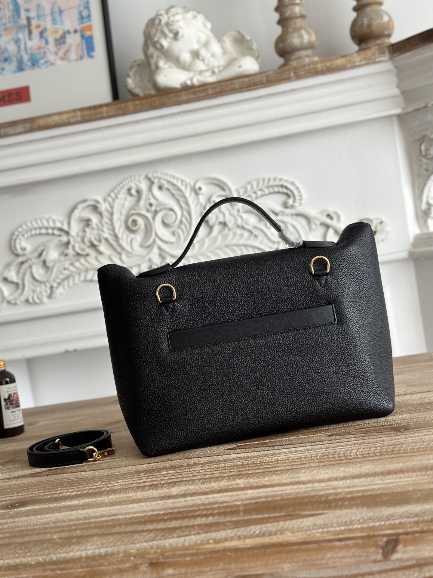 Hermes Kelly Black shoulder everyday