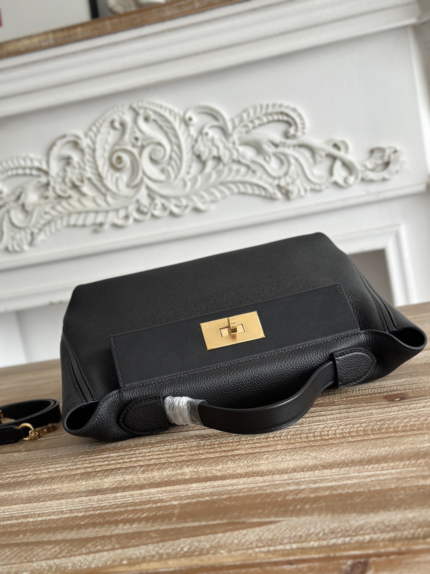 Hermes Kelly Black shoulder everyday