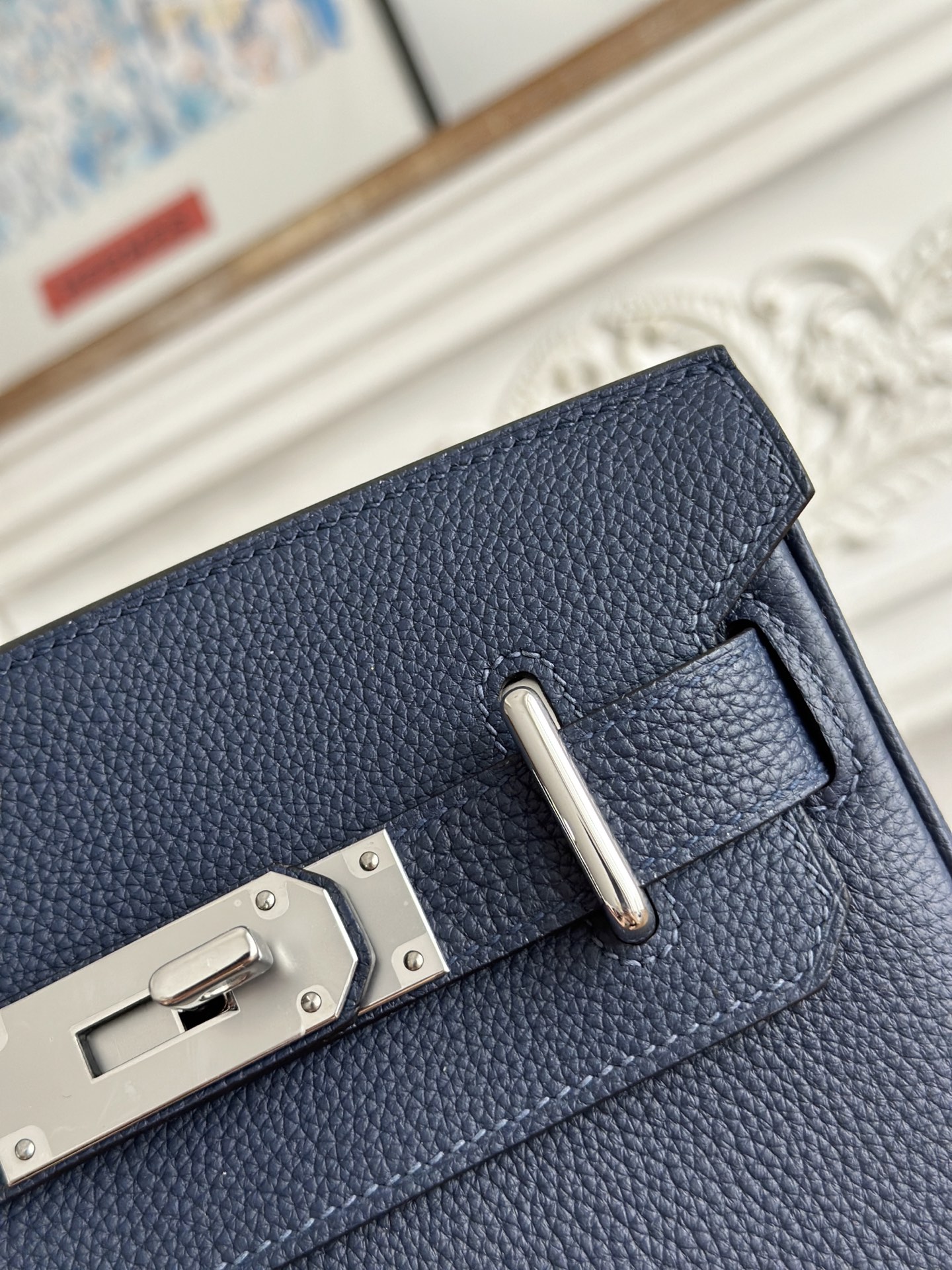 Hermes HAC a dos Blue backpack everyday