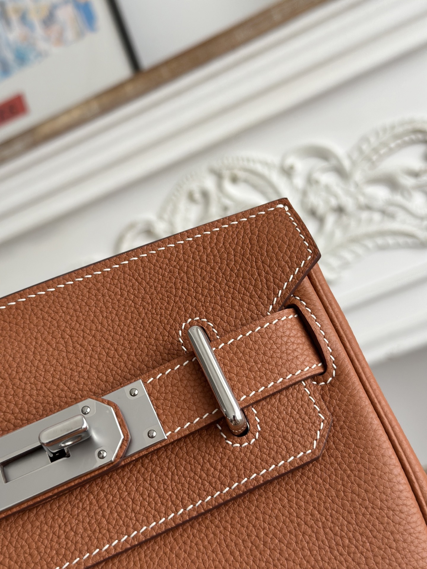 Hermes Golden palm crossbody everyday