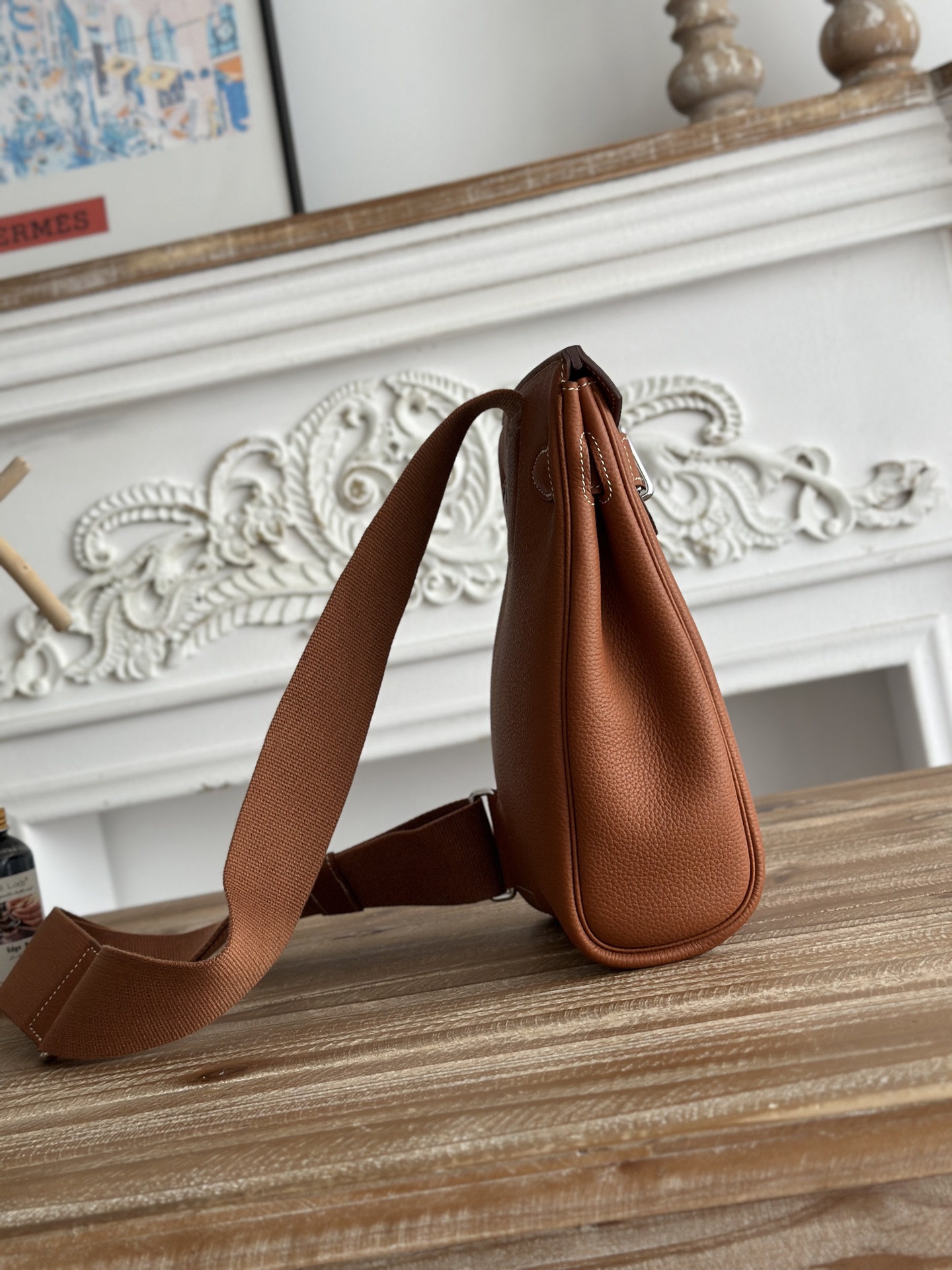 Hermes Style Brown Bag Lookbook Reference image 2