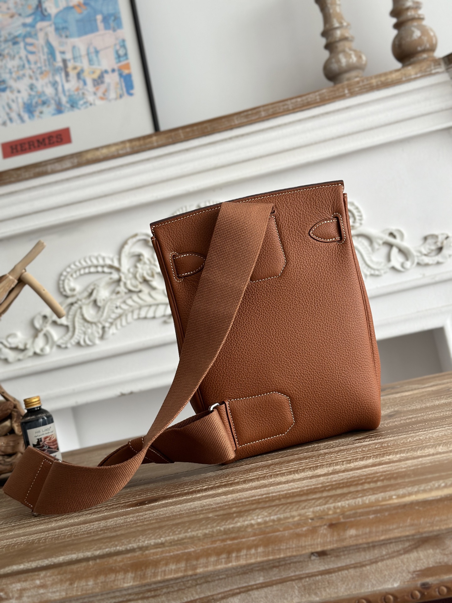 Hermes Golden palm crossbody everyday