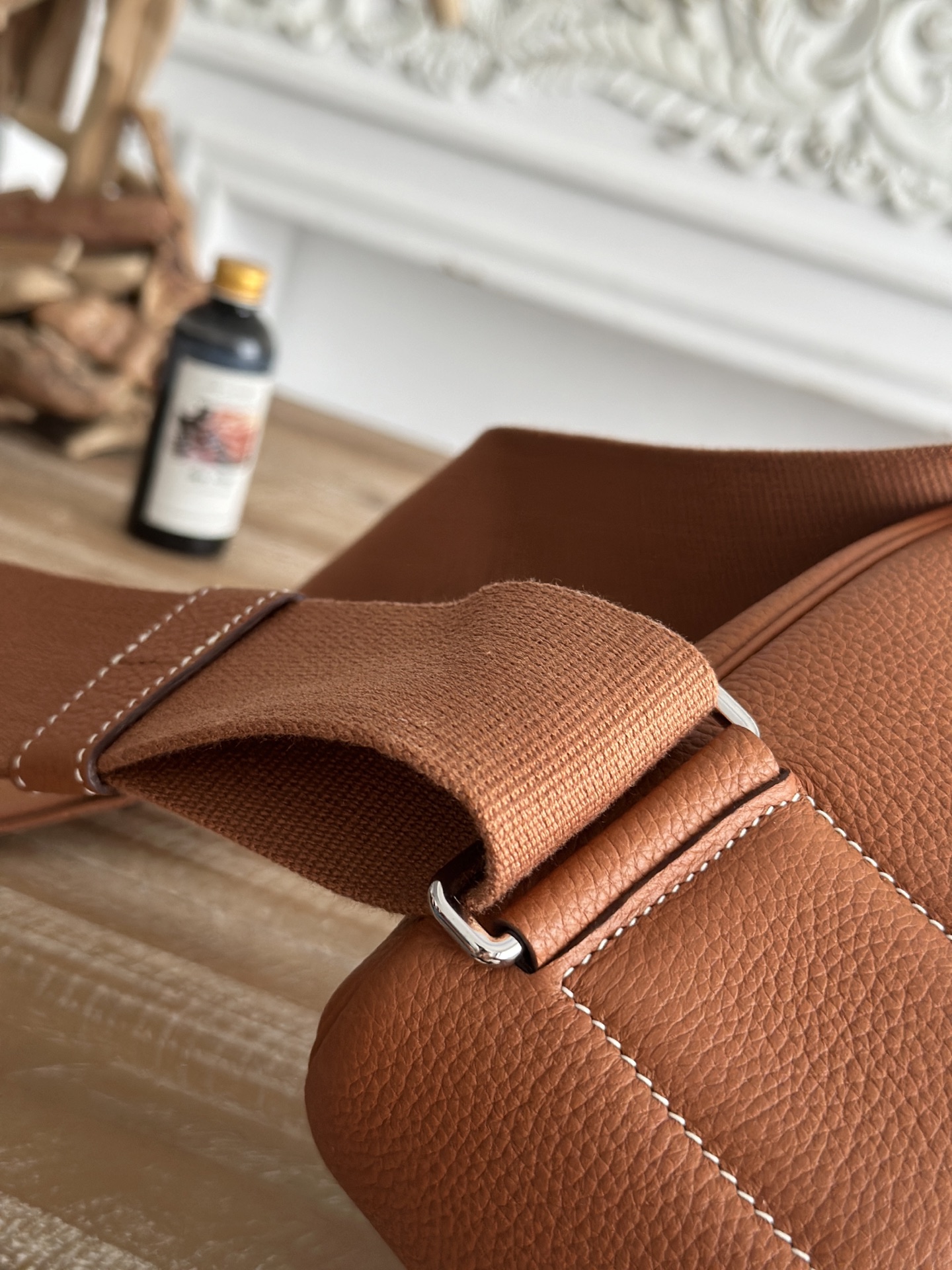 Hermes Golden palm crossbody everyday