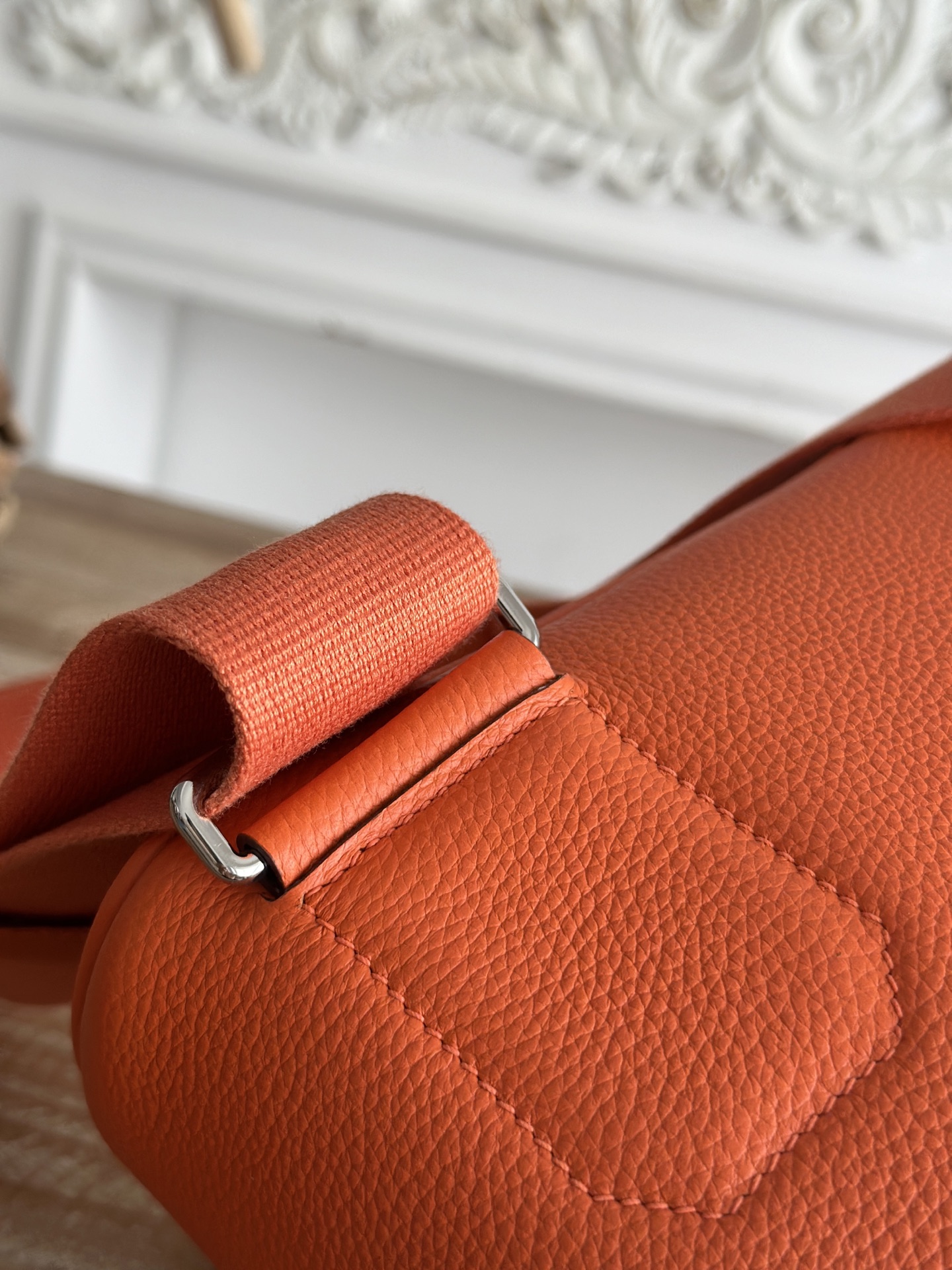 Hermes Hac a dos Orange crossbody everyday