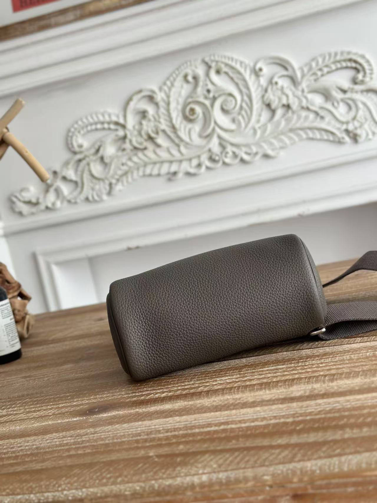 Bolsa Hermes 𝐇𝐚𝐜 𝐚 𝐝𝐨𝐬｜Cinza Ferro — photo 6