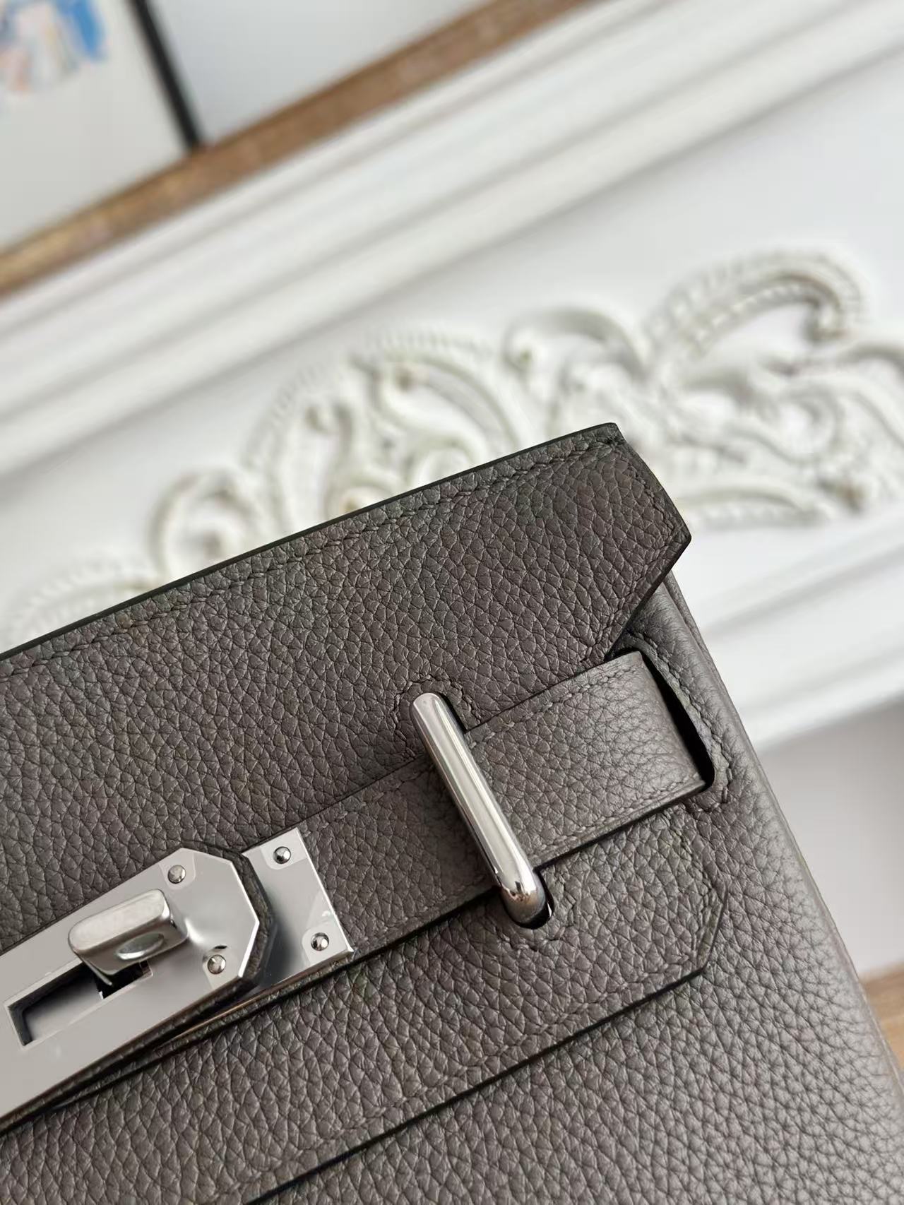 Hermes HAC dos Iron Gray backpack everyday