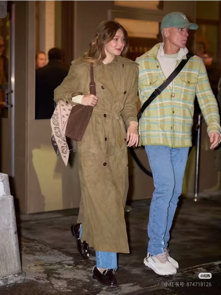 ❤️防麋皮长风衣！SML