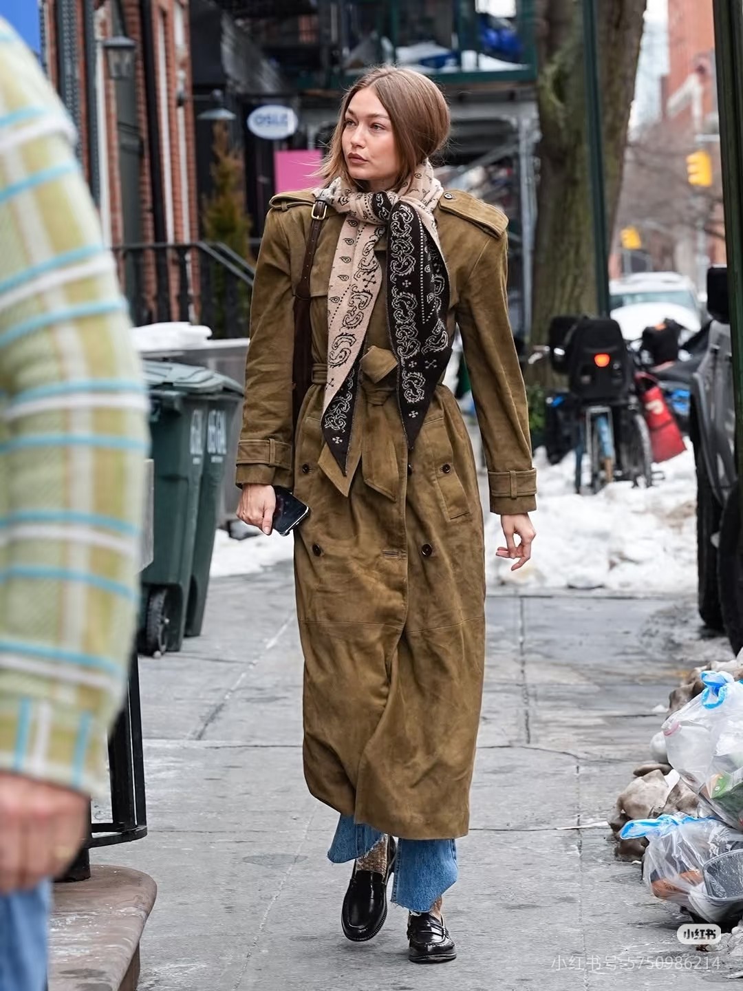 ❤️防麋皮长风衣！SML