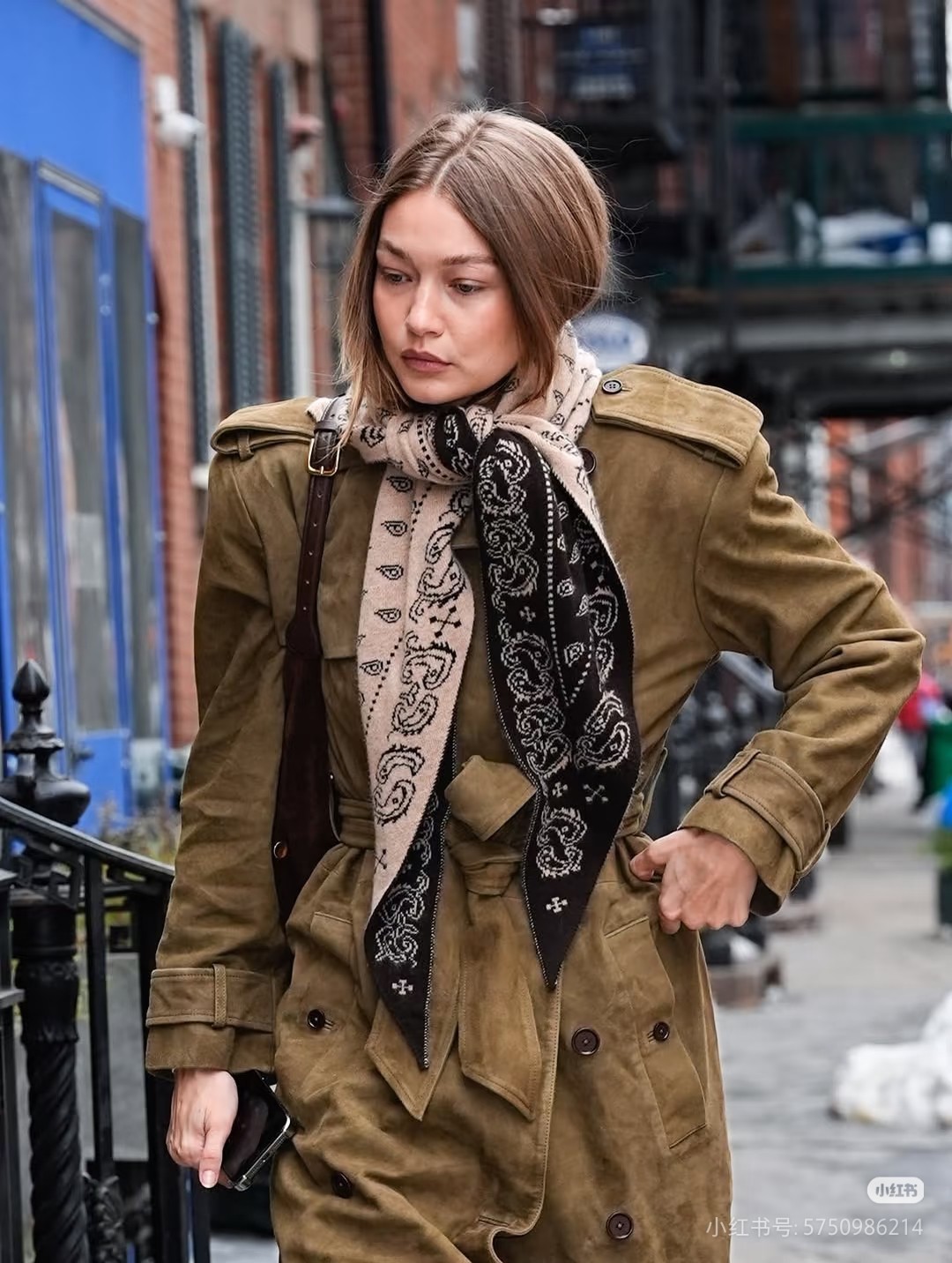 ❤️防麋皮长风衣！SML