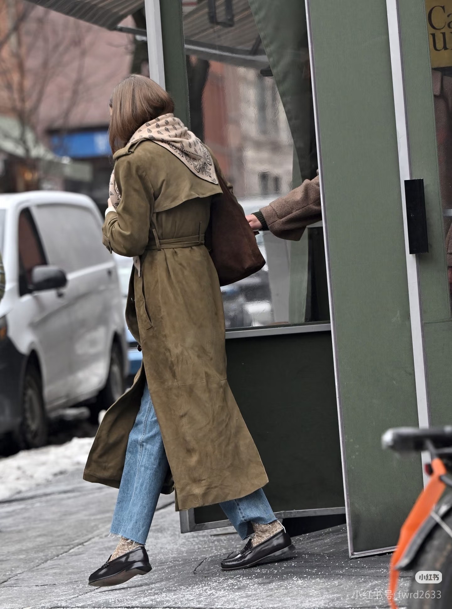 ❤️防麋皮长风衣！SML