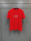 Dior Clothing T-Shirt Top Quality Designer Replica Red Cotton Spring/Summer Collection