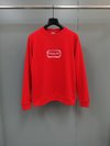 Dior Replica Clothing Sweatshirts Red Cotton Spring/Summer Collection Long Sleeve