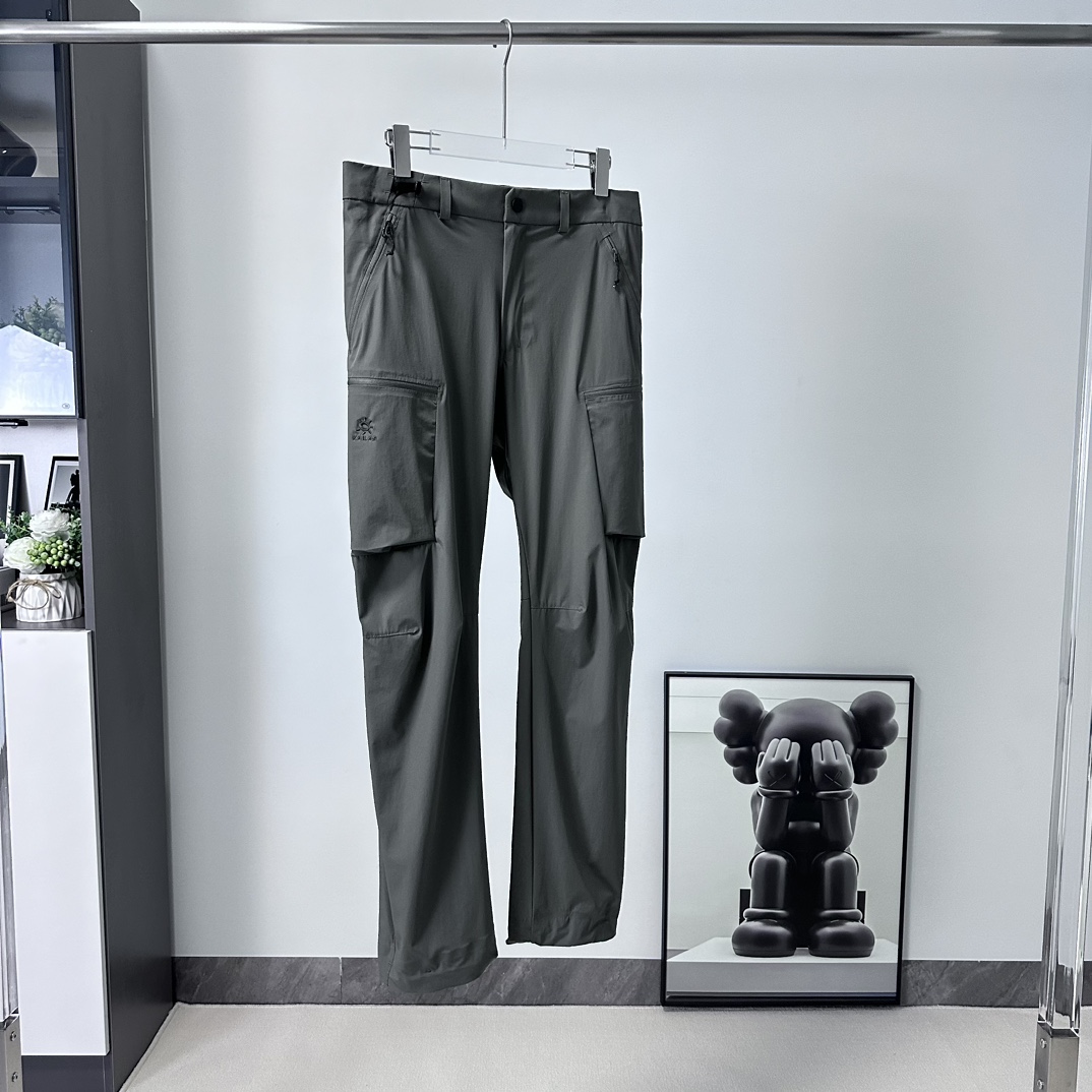 KAILAS ｜凯乐石 T9-X 户外登山运动 速干裤 浅绿色 玄青黑 石涅灰