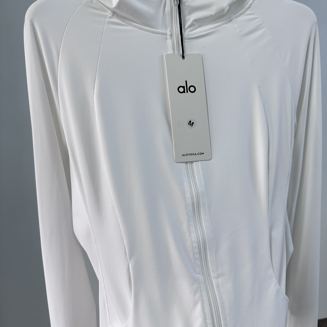 Alo | yoga 女士修身新款瑜伽轻薄户外防晒服外套-Chinese UA Cheap High Quatity Brand Clothes Bags handbags Sneakers wholesale wholesaler seller from China Factory suppliers Fashion Clothing Shoes best Quality Beautiful Price Alo | yoga 女士修身新款瑜伽轻薄户外防晒服外套