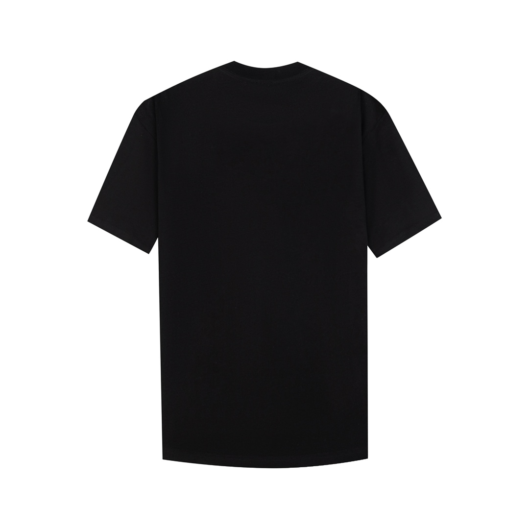 Burberry: Stylish Unisex Cotton T-shirt with Logo Embroidery - 图片 3