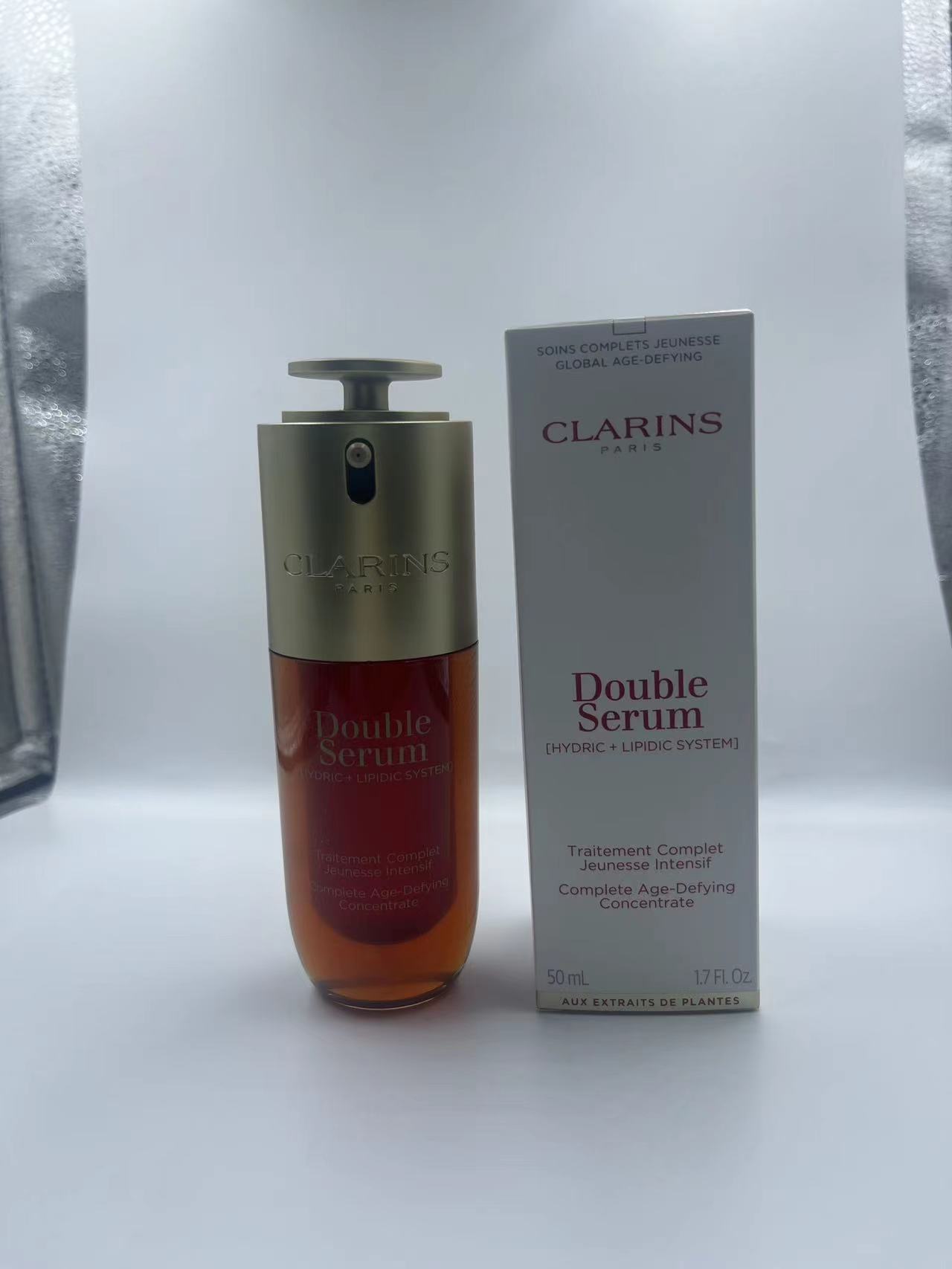 55! (Nota del pedido: Versión Mingtong Clarins Petit 50ml) Versión Mingtong Clarins Double Serum Petit 50ml /, código: …