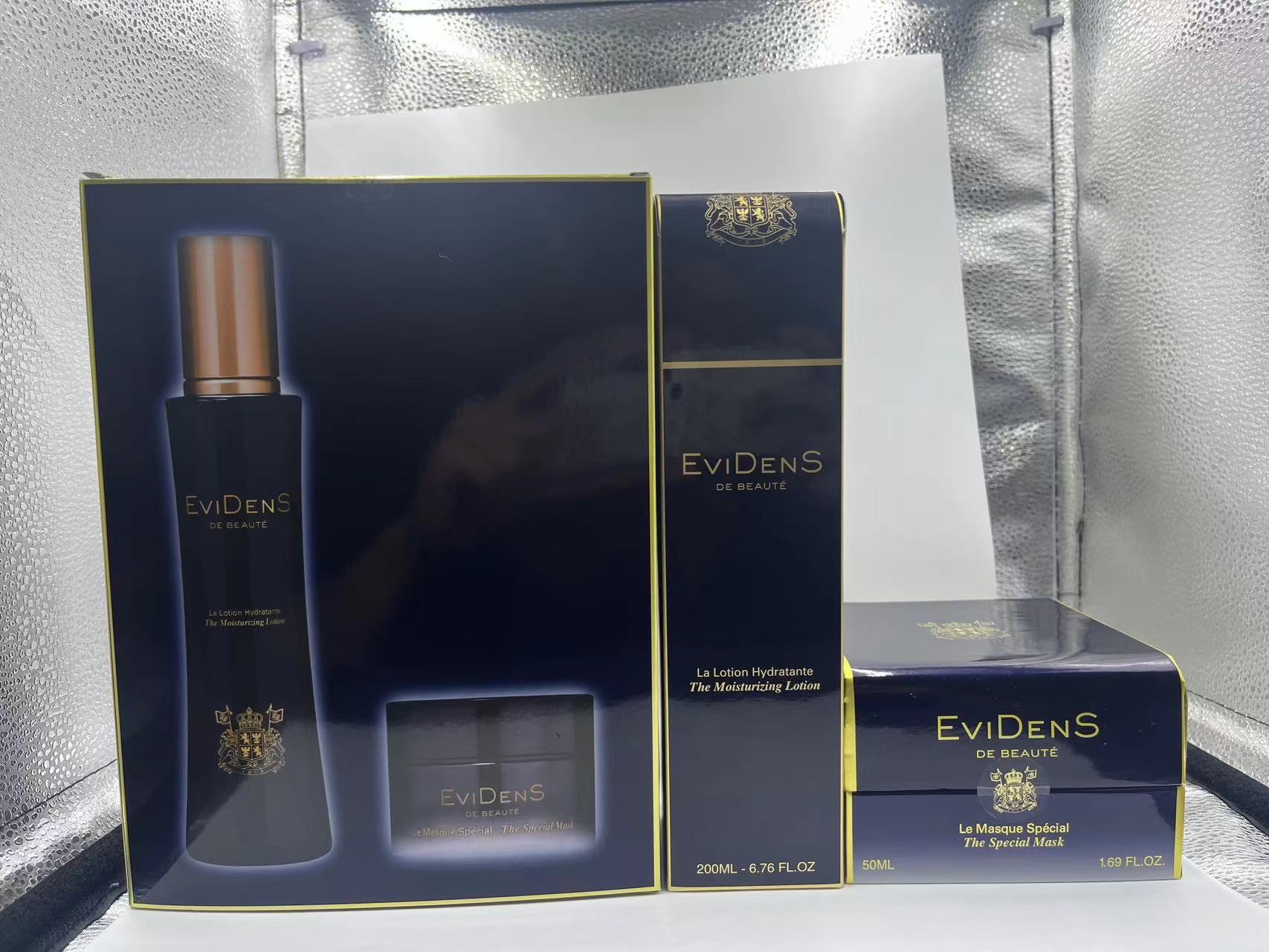 100! Nuevo set estrella de EviDenS de Beauté dos piezas, código: RIA1, incluye: nueva mascarilla súper 50ml + agua de e…