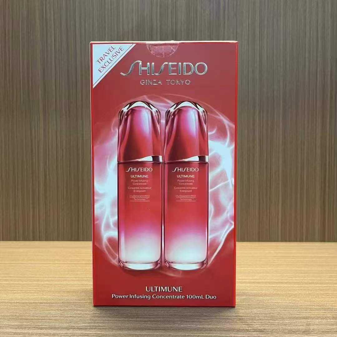 36! Set de 2 unidades de esencia de cuello rojo de Shiseido 100ml
