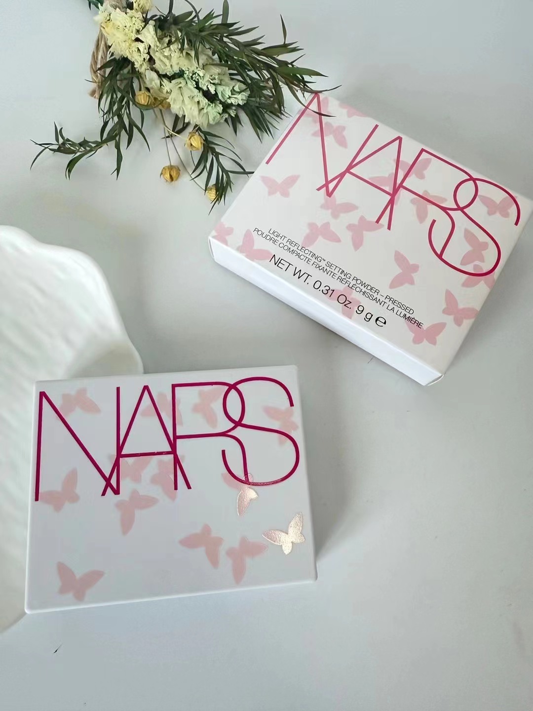 NARS polvo compacto edición limitada mariposa 9g!