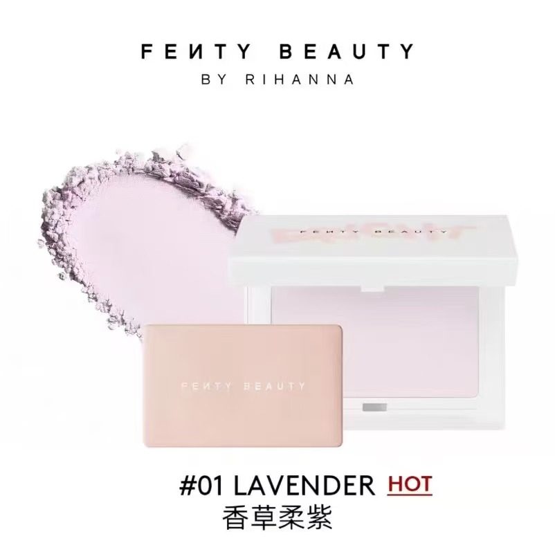 35. Rihanna Instant Powder 8,5 g 🔜 Calidad uno a uno ❗5️⃣ Color: 01#, 02#, 03#, 04#, 05#. 01#LAVENDER vainilla violeta…