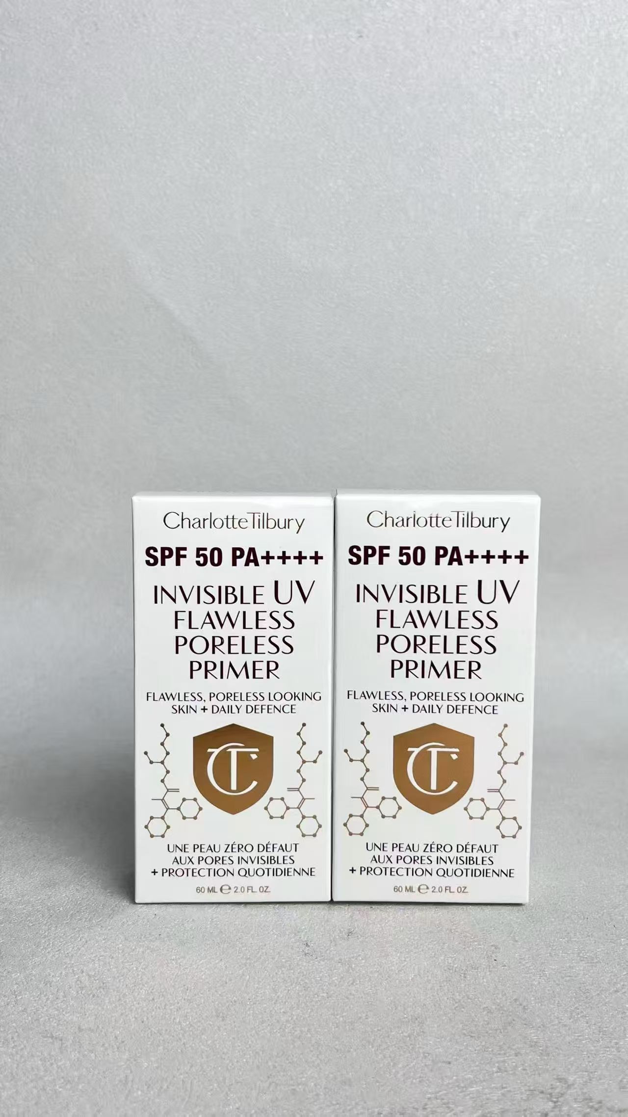 30！（下单备注：CT防晒60ml） CT防晒霜Charlotte Tilbury 隐形柔焦隔离妆前乳60ml，件192支