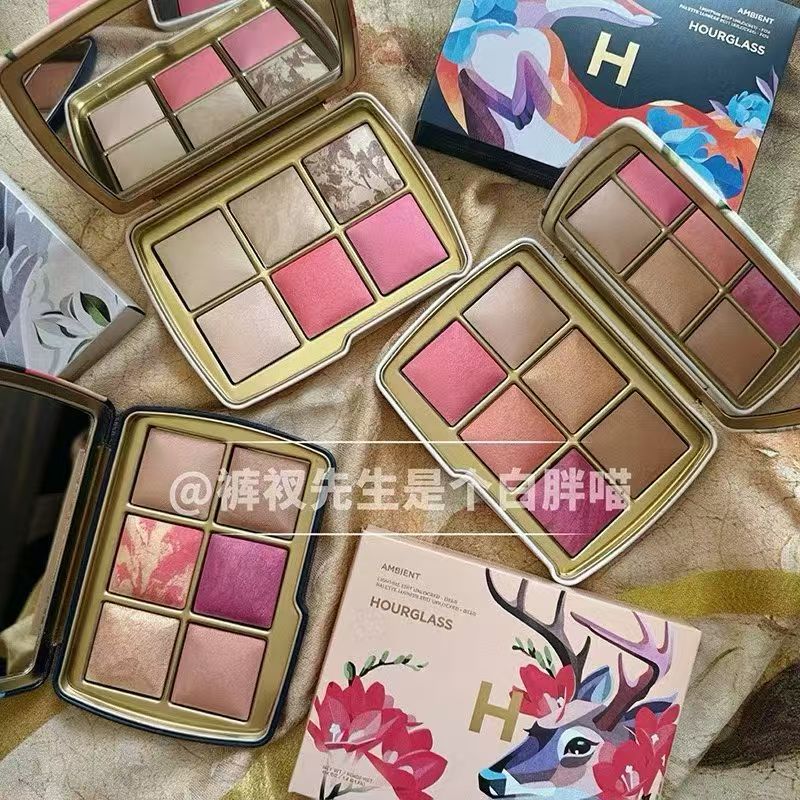80! (Nota del pedido: Paleta de animales Hourglass de 6 colores + número de color) Versión alta, polvo horneado fiel al…