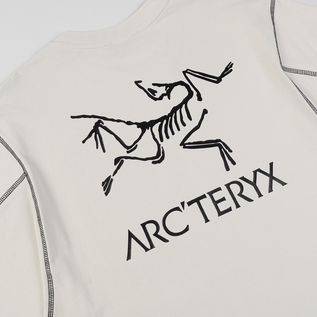 High Quality Women’s Clothes: ARC’TERYX/System_A COPAL BIRD T-shirt with Double Gauze Fabric - 图片 6