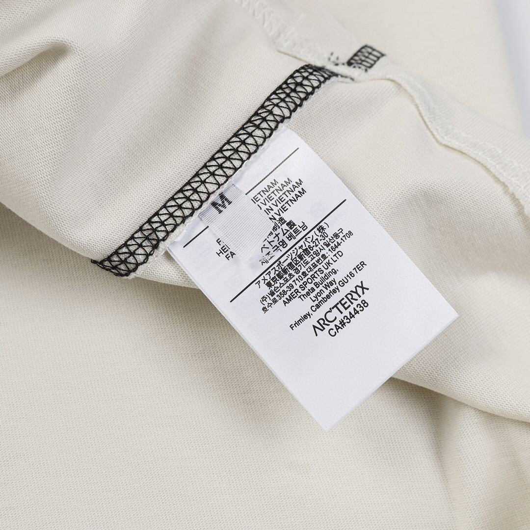 High Quality Women’s Clothes: ARC’TERYX/System_A COPAL BIRD T-shirt with Double Gauze Fabric - 图片 8