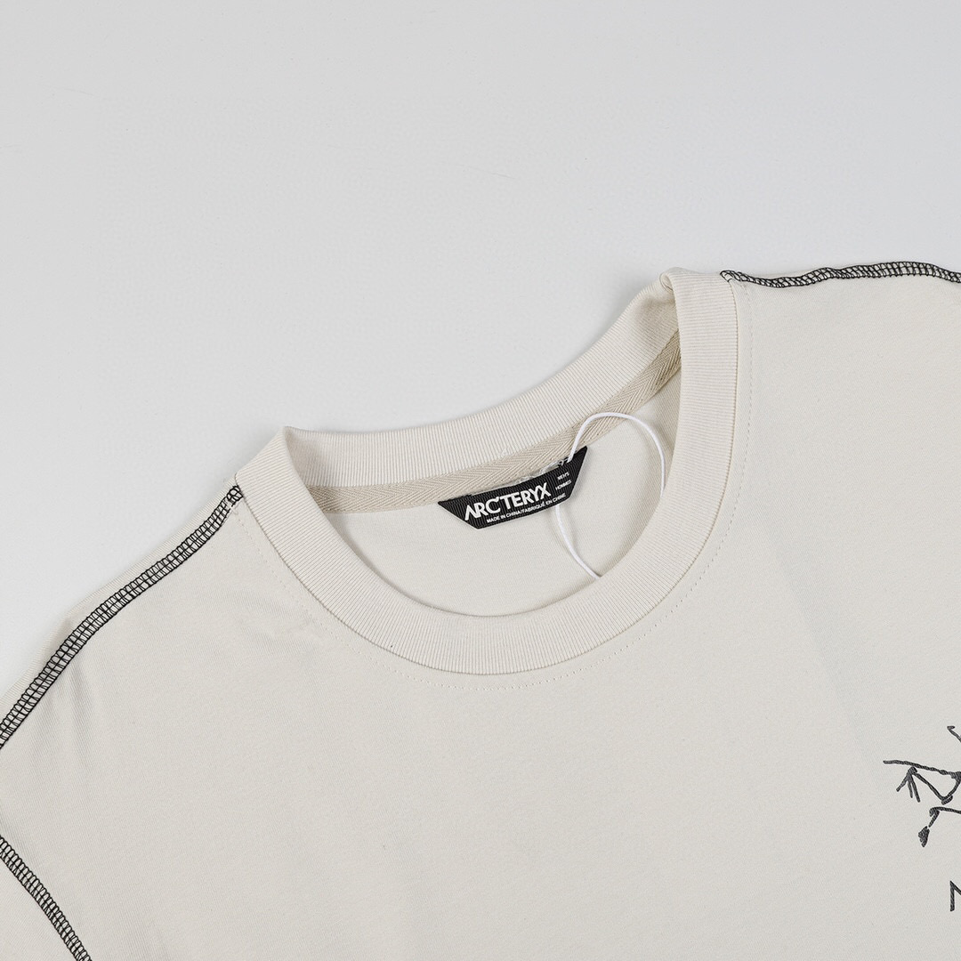 High Quality Women’s Clothes: ARC’TERYX/System_A COPAL BIRD T-shirt with Double Gauze Fabric - 图片 4
