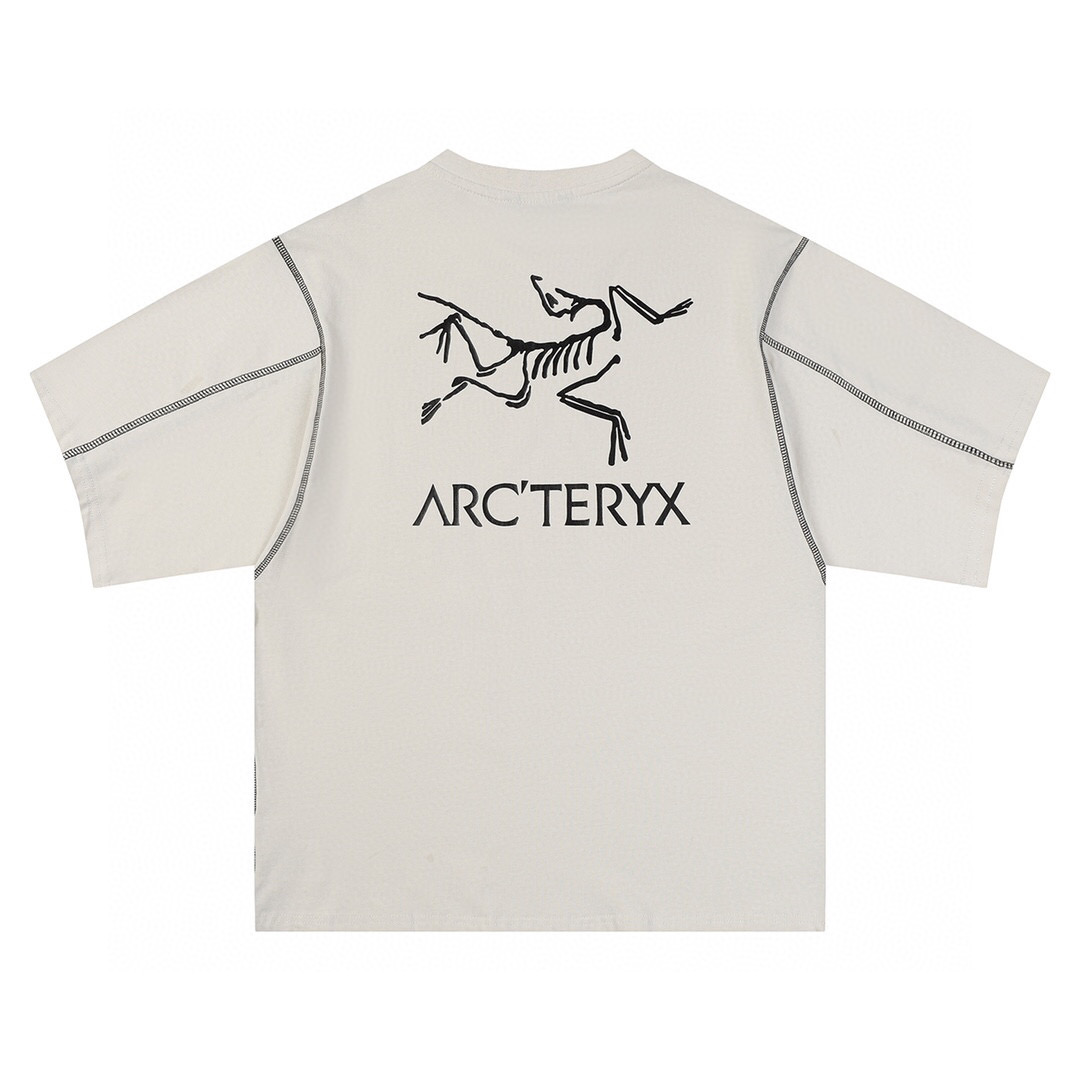 High Quality Women’s Clothes: ARC’TERYX/System_A COPAL BIRD T-shirt with Double Gauze Fabric - 图片 3