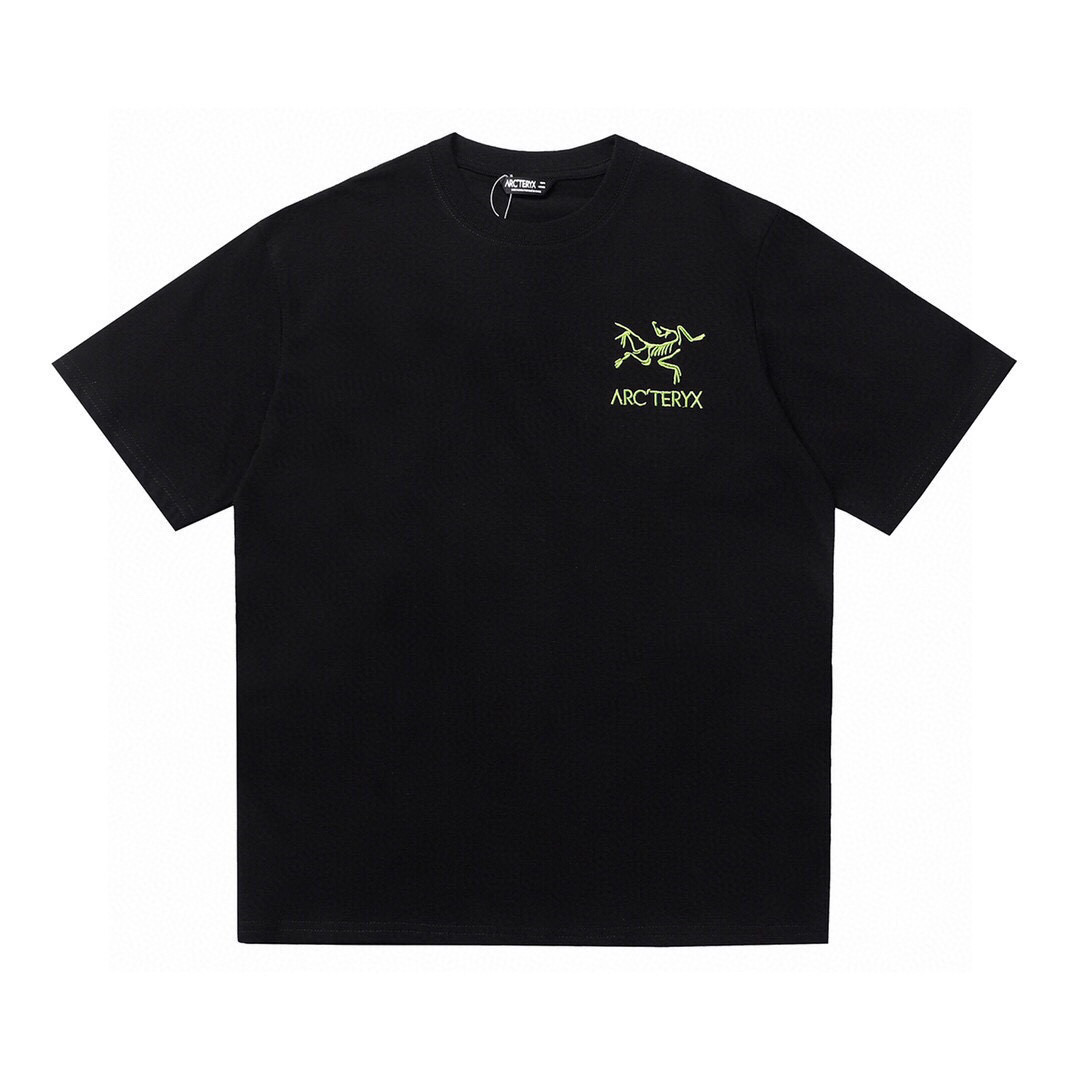 High-quality Women’s Dress with Heavy Embroidery and Logo T-shirt in White and Black - 图片 2