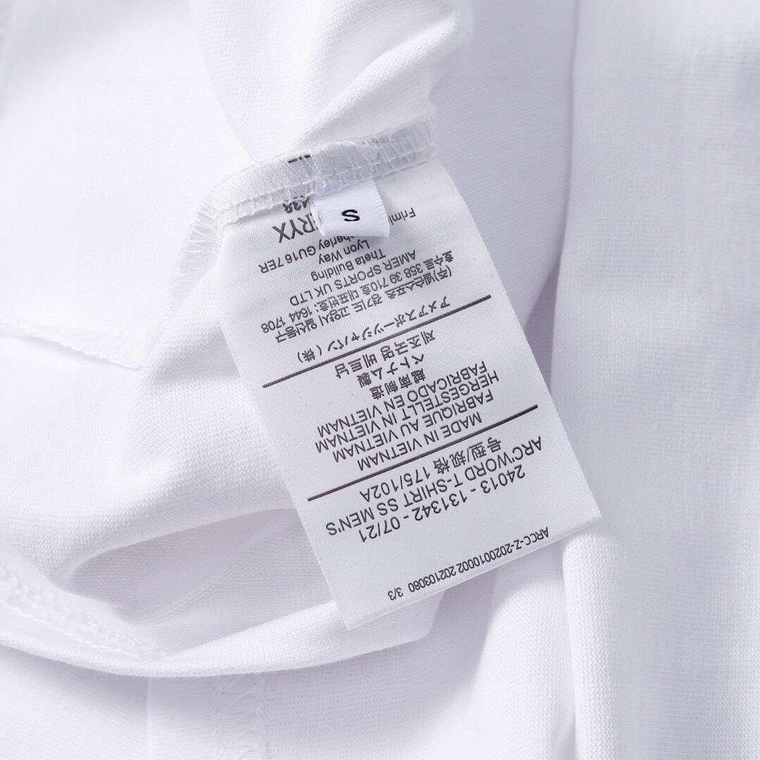 High-Quality Women’s Dress with Heavy Embroidery and Logo T-Shirt in White and Black - 图片 9