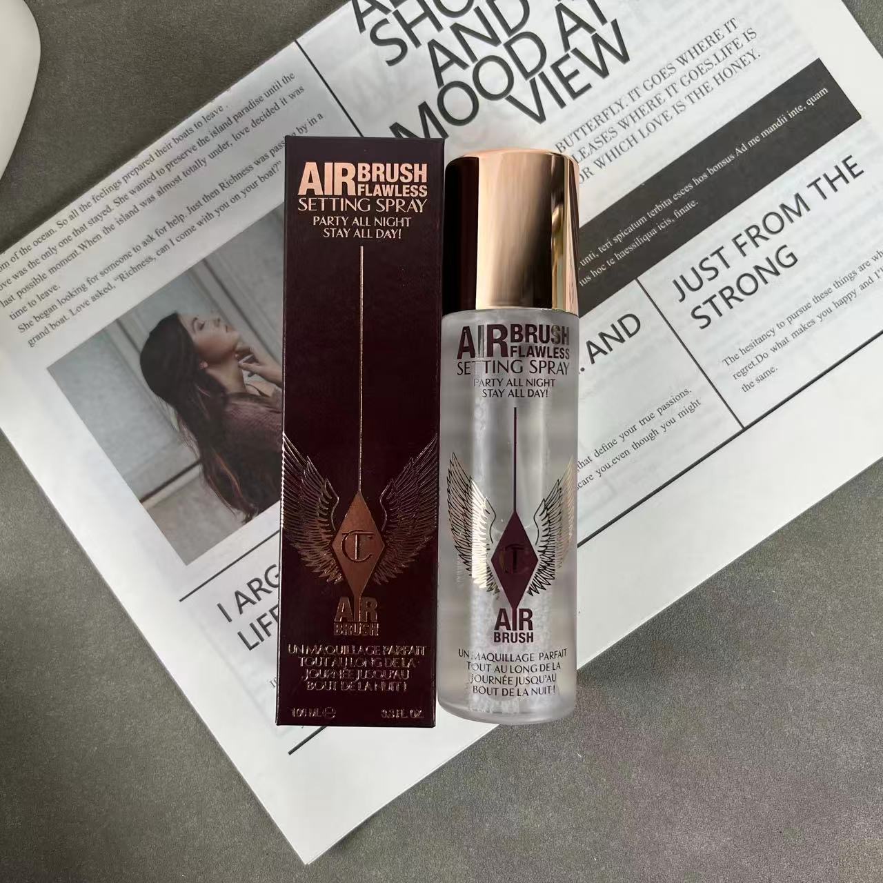 42! (Nota del pedido: Spray CT versión clásica) Spray fijador de maquillaje CT versión clásica 100ml🔜código B42K! Nuev…