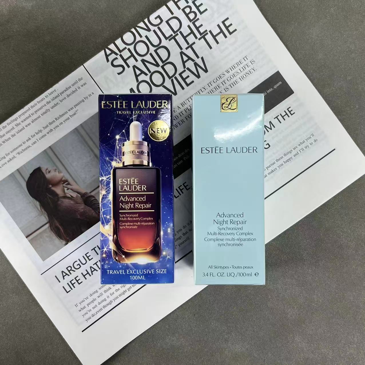 ¡55! (Nota al hacer el pedido: Esencia Advanced Night Repair de Estée Lauder versión Mingtong 100ml) (Esencia Advanced …