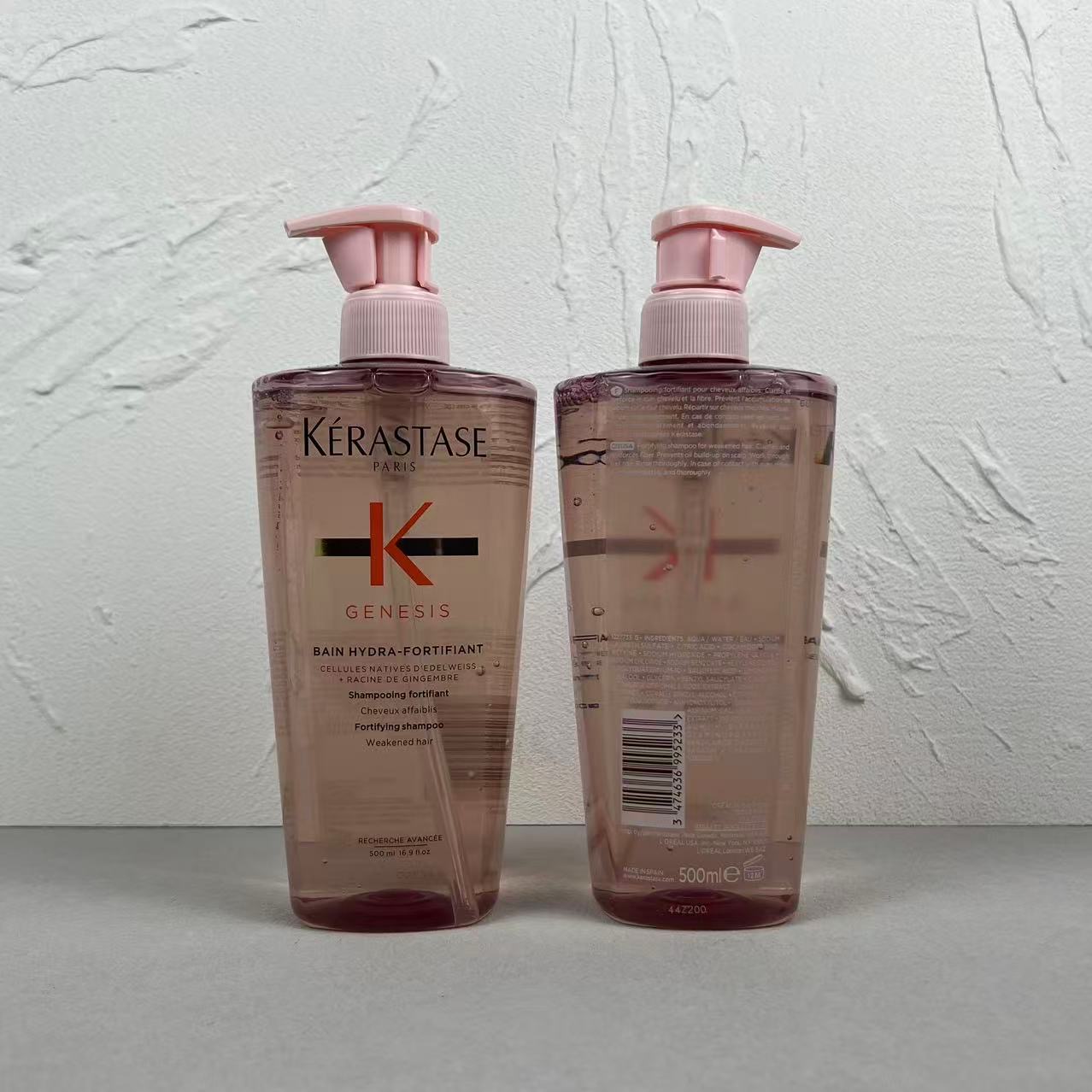 ¡Champú Kérastase 500ml! Efectos: rosa energizante, verde doble, platino voluminizador, gris libre, rosa esmaltado.