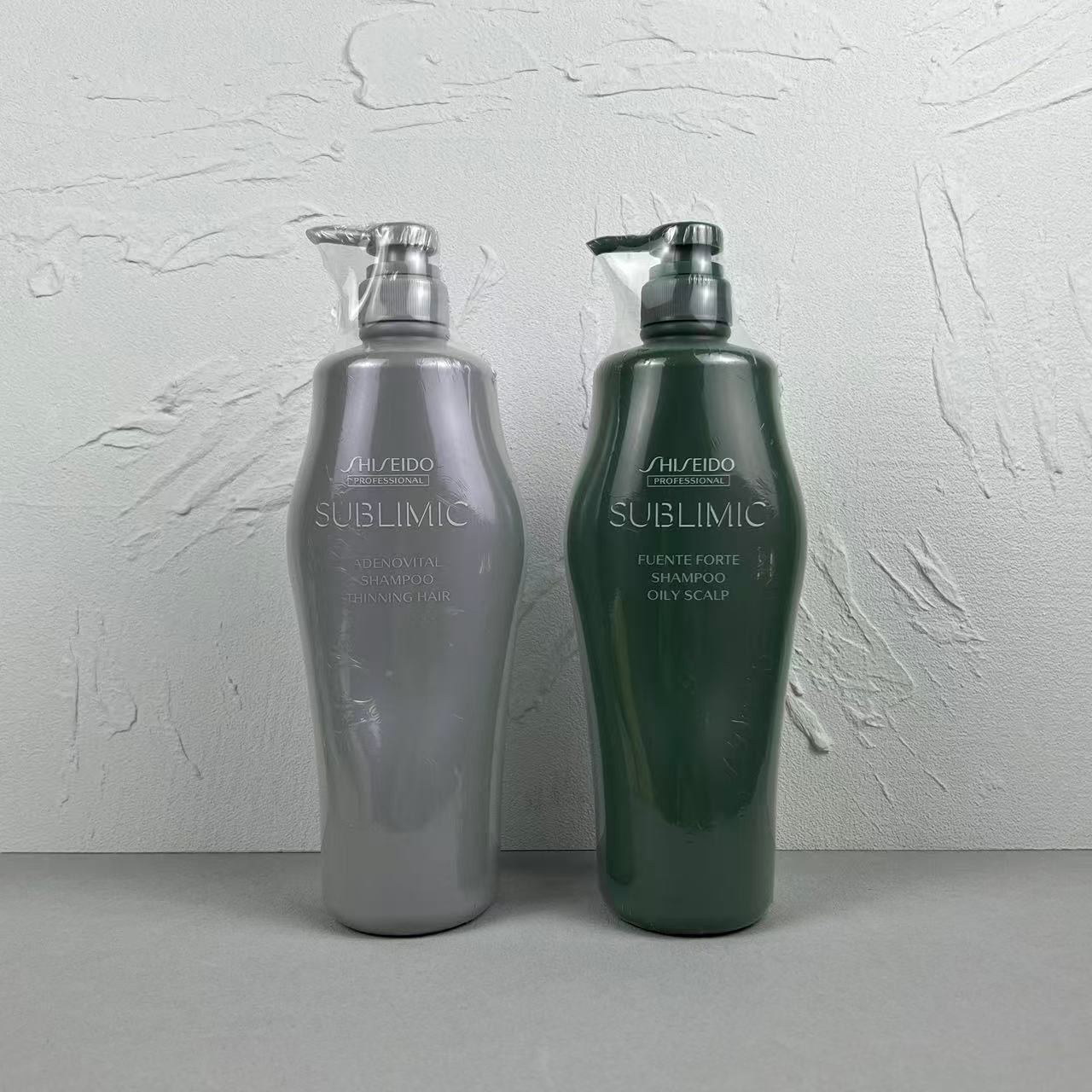 Champú Shiseido gris vitalidad 1000ml / Champú Shiseido verde control de grasa 1000ml 🔜 ¡Calidad uno a uno❗C…