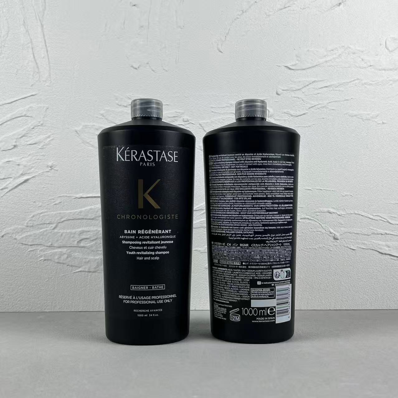 28！（下单备注：卡诗洗发水1000ml+颜色） 高质量卡诗洗发水院装1000ml！配泵头 功效： 洗发水4款 黑钻，双重，元气姜，白金 白金（白色 编码44Z700） 黑色黑钻（黑色 编码62Z508） 粉色元气姜（粉色 编码44Z70…