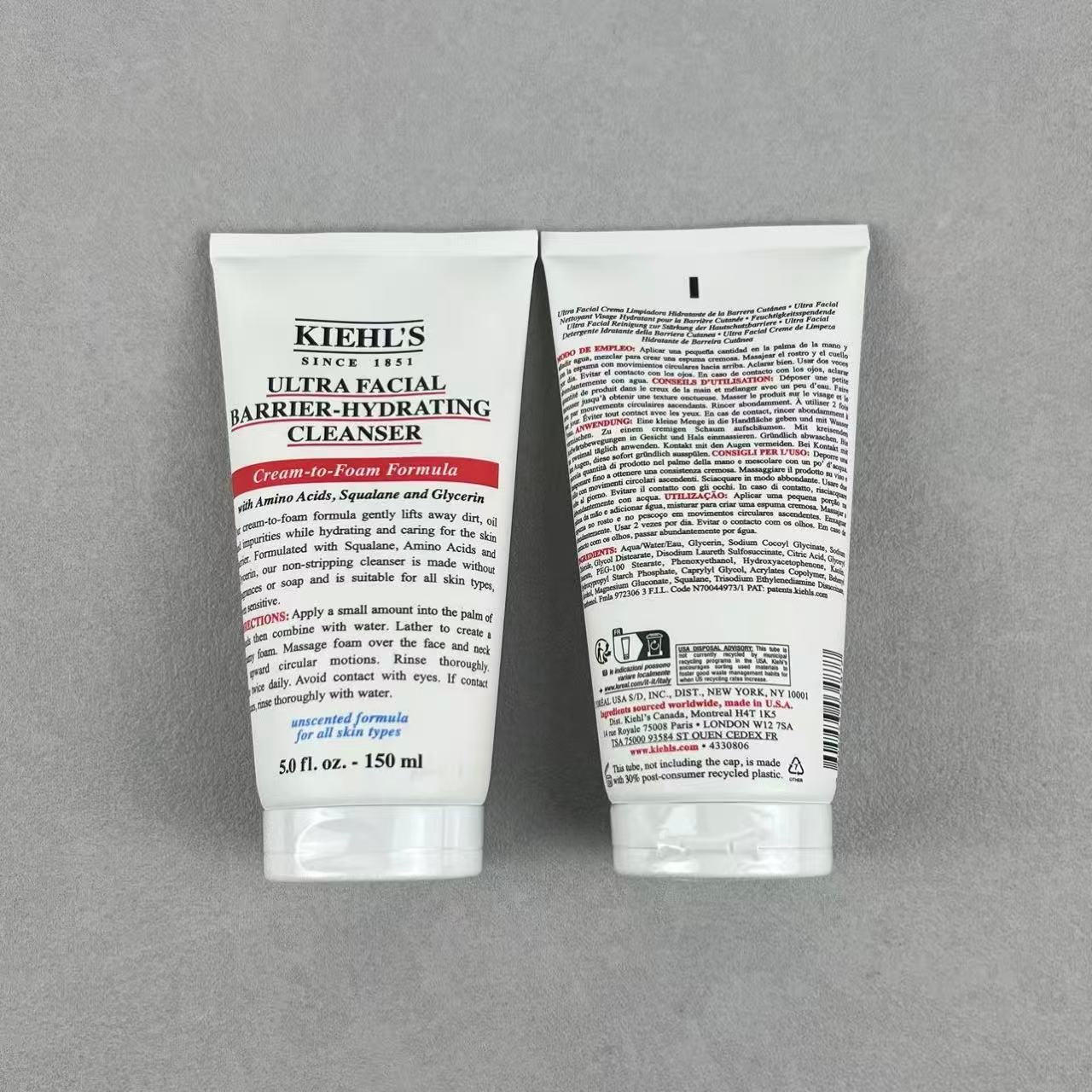 25. Limpiador facial hidratante de Kiehl's nueva versión 150ml 🔜 calidad 1:1❗Limpiador facial hidratante de Kiehl's nu…