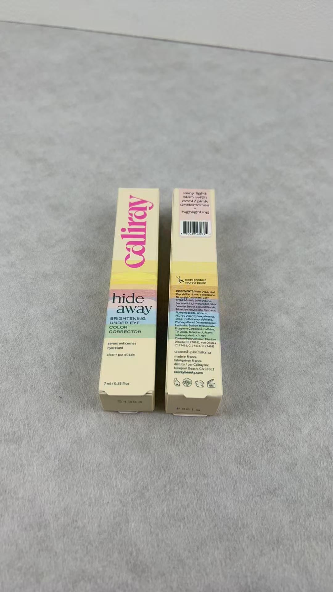 35。Caliray遮瑕液7ml Dawm# 🔜 一比一质量❗Caliray 遮瑕液7ml 色号#Dawm 打288支 现货供应🔥