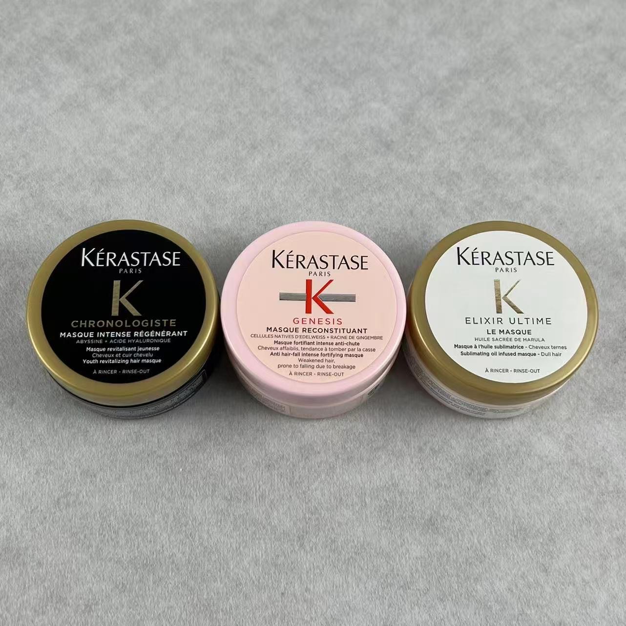 22. Kérastase round jar black diamond hair mask 75ml 22. Kérastase round jar pure hair mask 75ml 22. Kérastase round ja…
