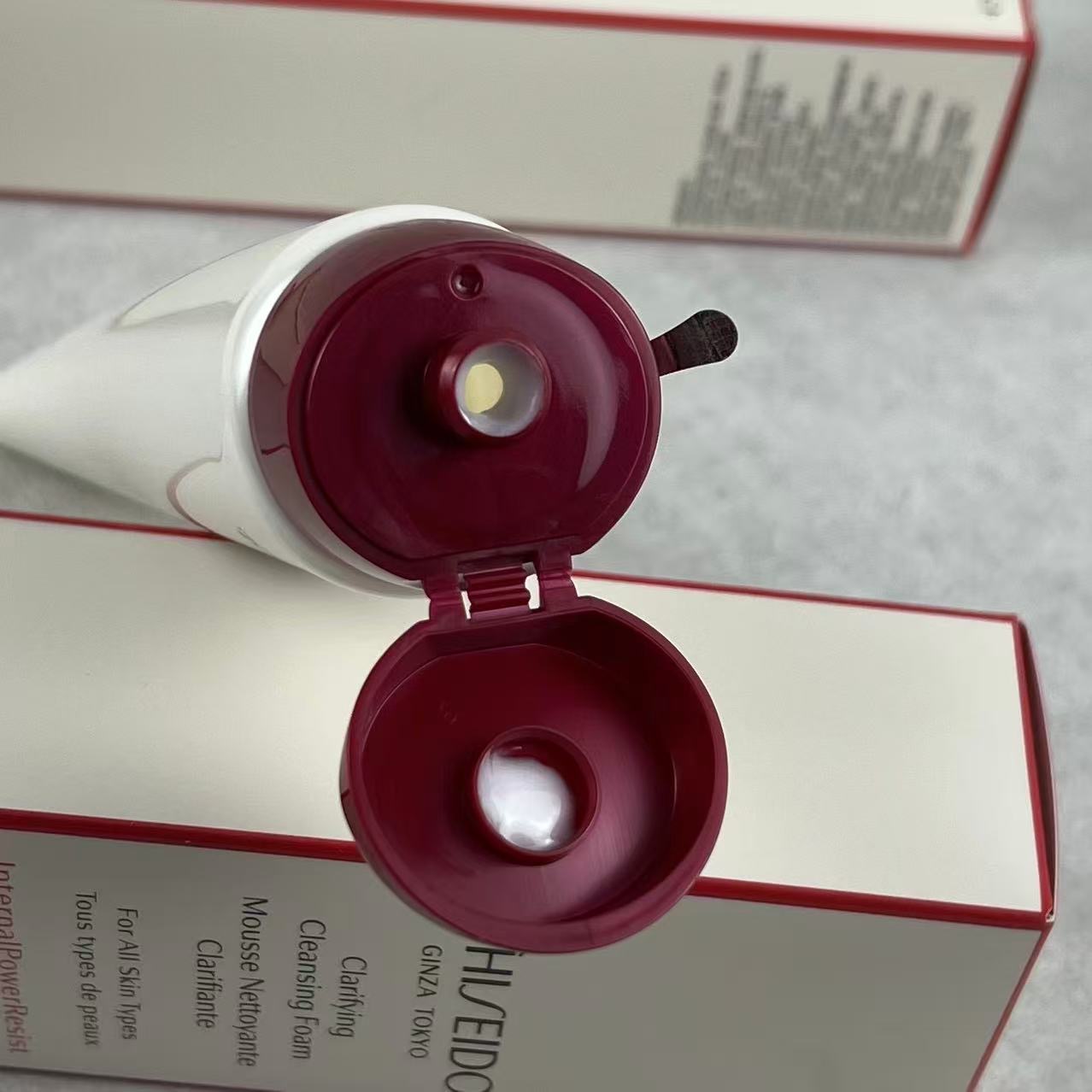 通/82💰
私模，对版货✔️资生堂红腰子洗面奶明通版125ml！